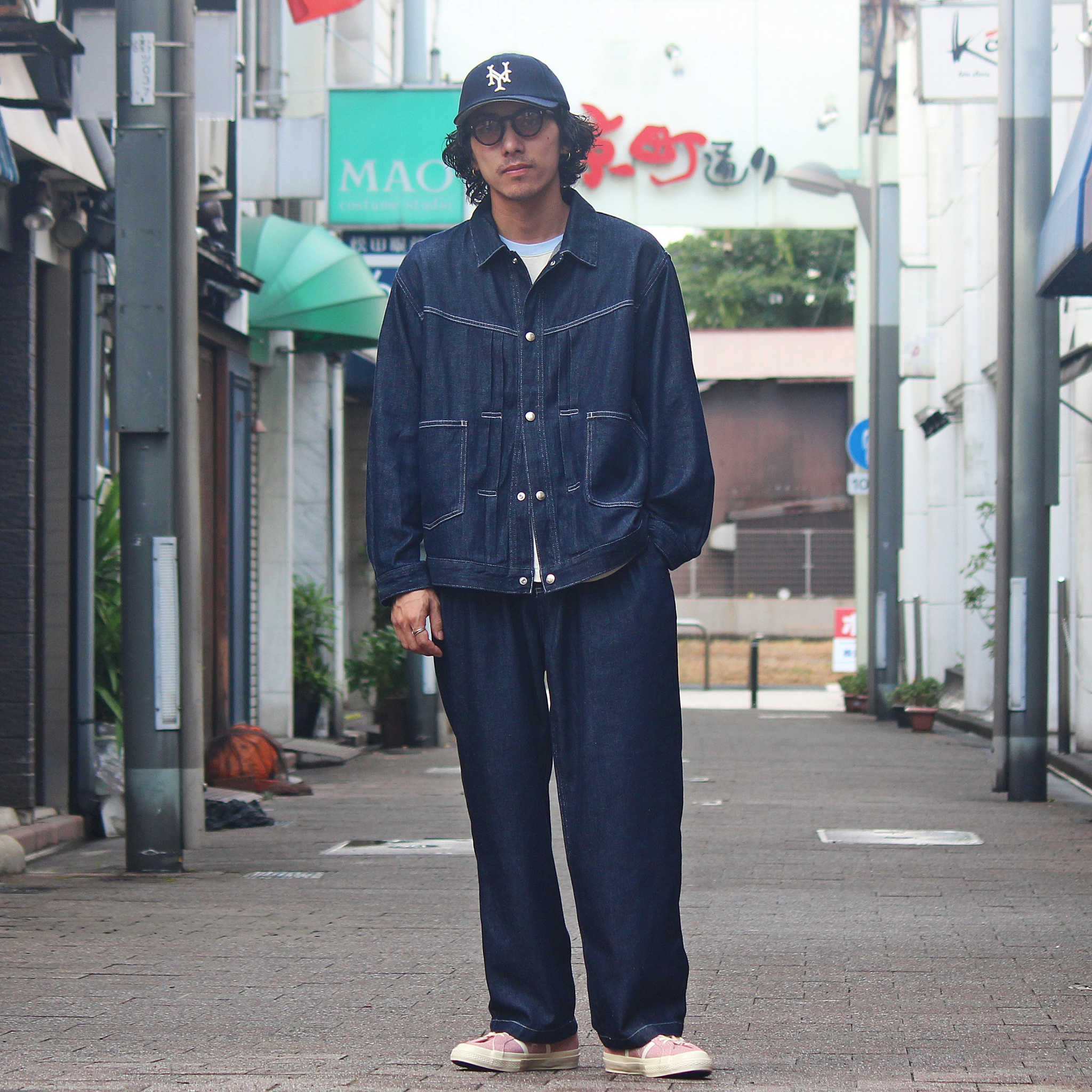 Nasngwam.×GOHEMP ナスングワム ゴーヘンプ / LUMBER DENIM PANTS ランバーデニムパンツ (ONE WASH ワンウォッシュ)