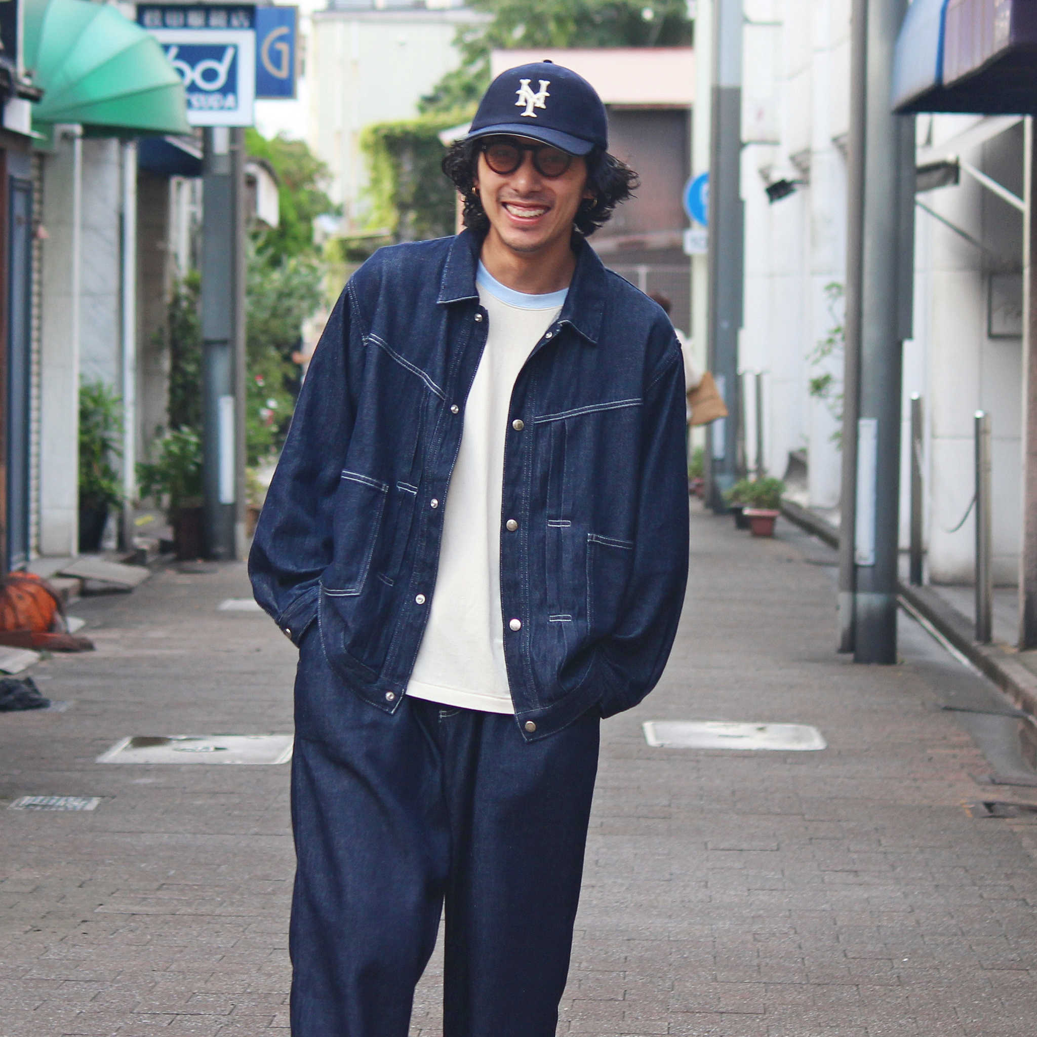 Nasngwam.×GOHEMP ナスングワム ゴーヘンプ / ATELIER DENIM JACKET アトリエデニムジャケット (ONE WASH ワンウォッシュ)