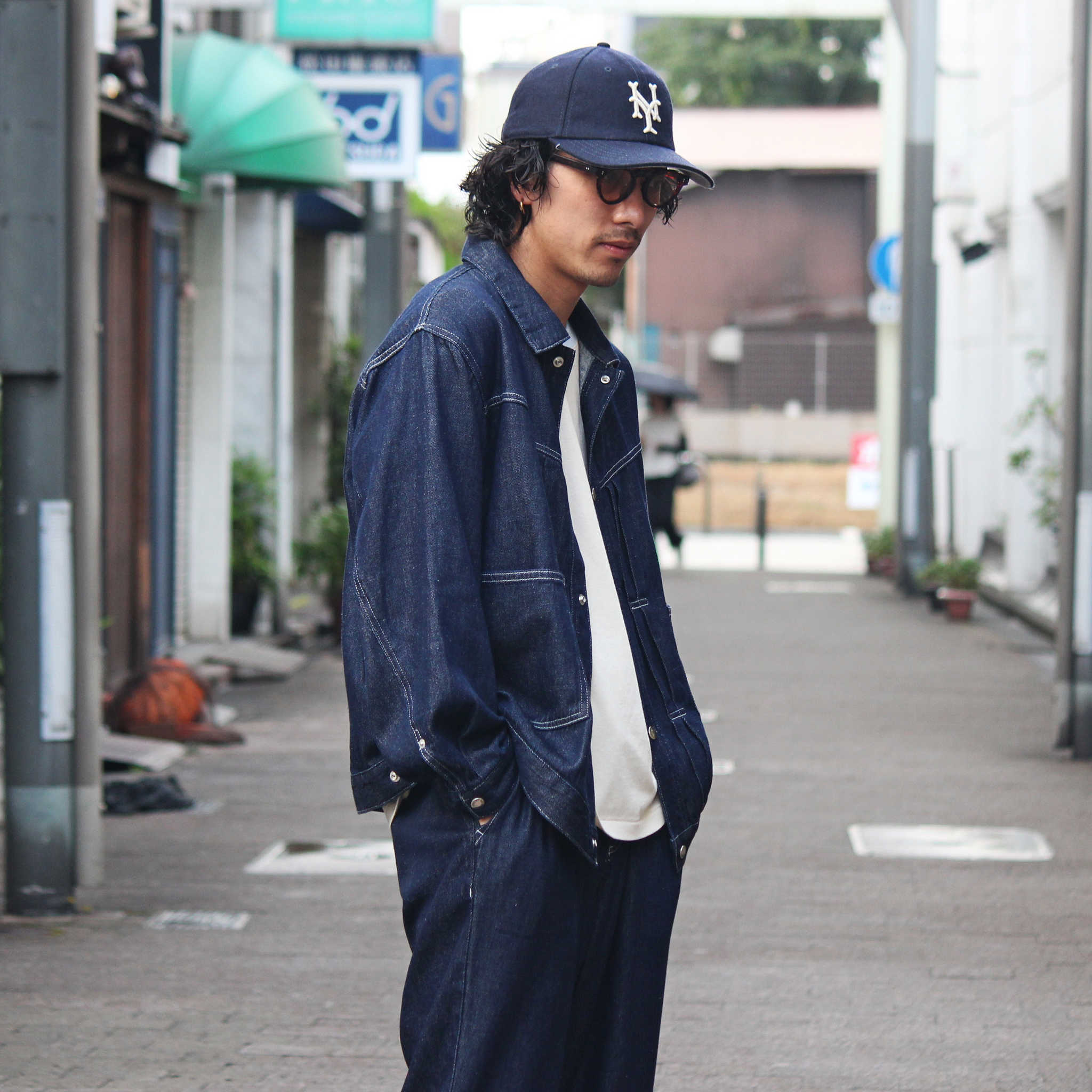 Nasngwam.×GOHEMP ナスングワム ゴーヘンプ / ATELIER DENIM JACKET アトリエデニムジャケット (ONE WASH ワンウォッシュ)