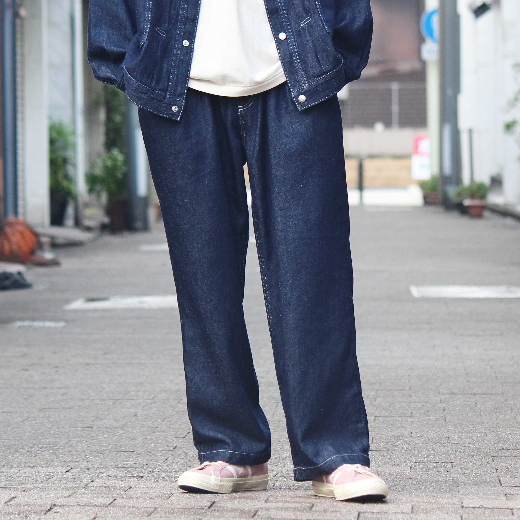 Nasngwam.×GOHEMP ナスングワム ゴーヘンプ / LUMBER DENIM PANTS ランバーデニムパンツ (ONE WASH ワンウォッシュ)