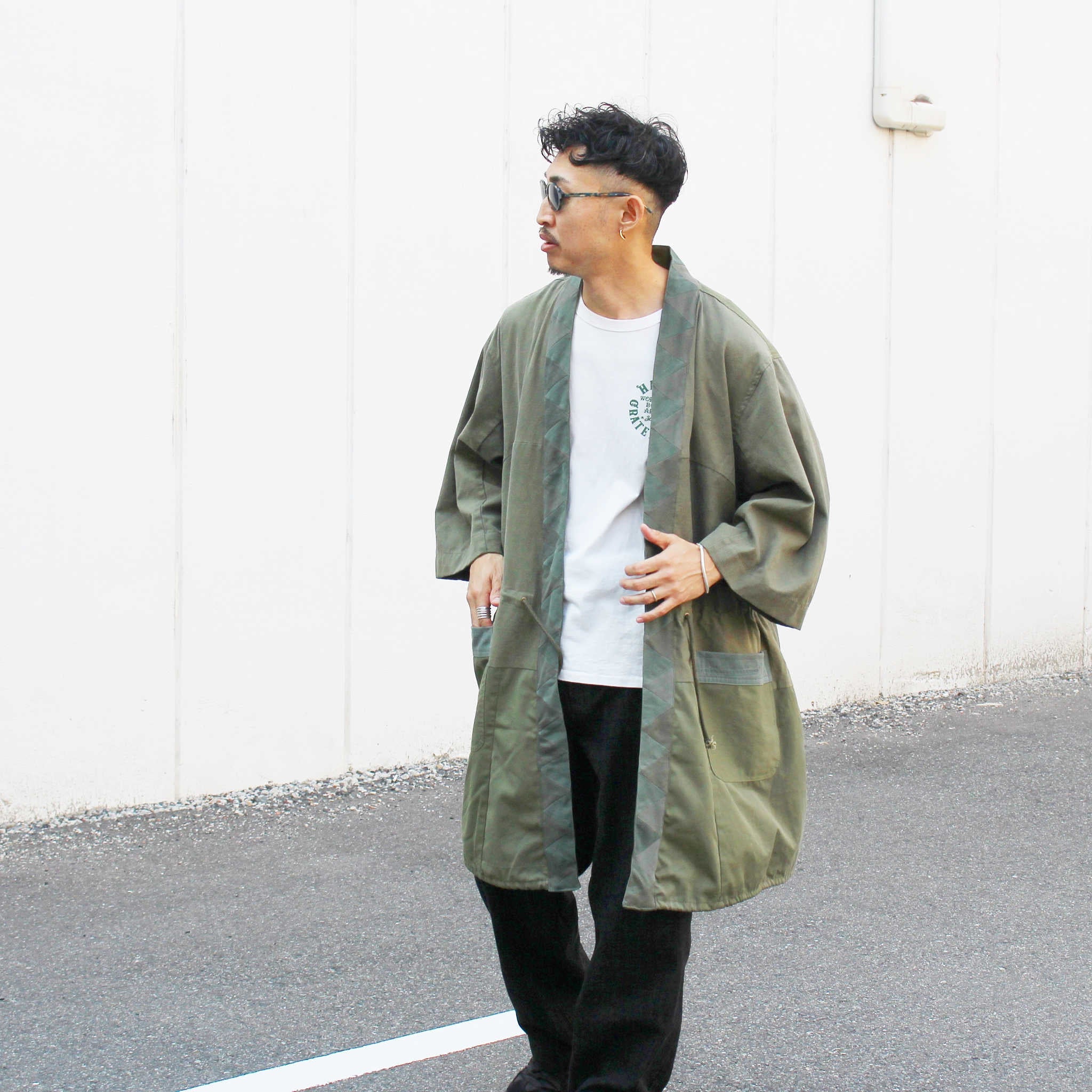 Nasngwam. ナスングワム / ZEN BARBARIAN COAT ゼンバーバリアンコート (ARMY アーミー)