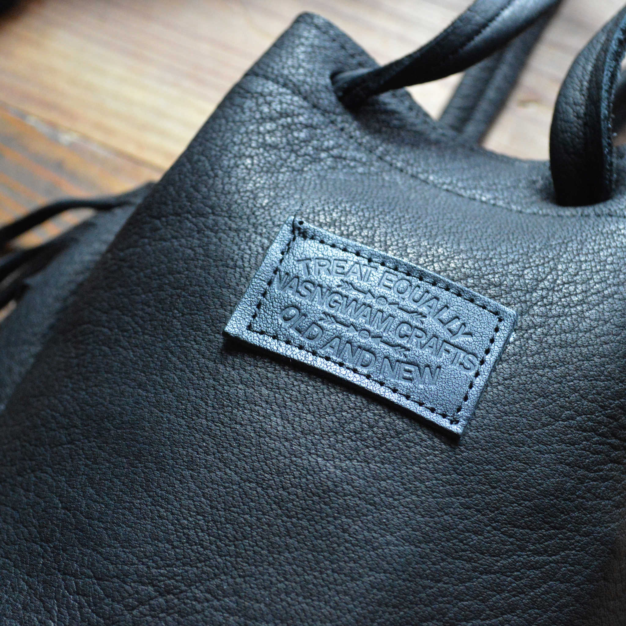 Nasngwam.×”EARLYMORNING ナスングワム アーリーモーニング / TEQUILA BAG テキーラバッグ (BLACK ブラック)