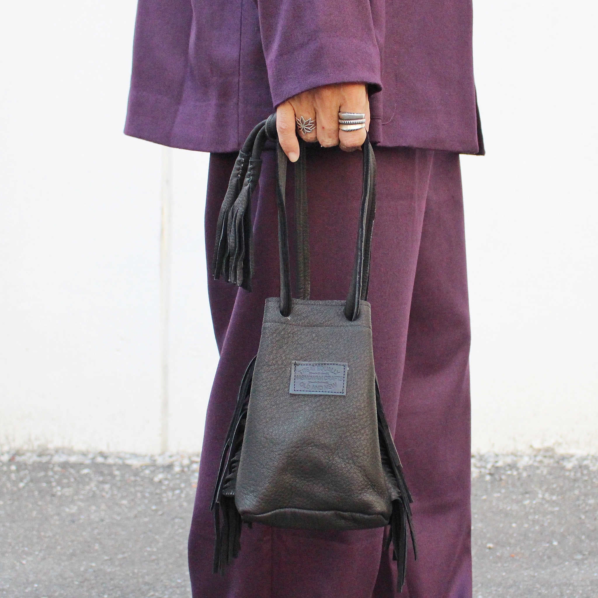 Nasngwam.×”EARLYMORNING ナスングワム アーリーモーニング / TEQUILA BAG テキーラバッグ (BLACK ブラック)