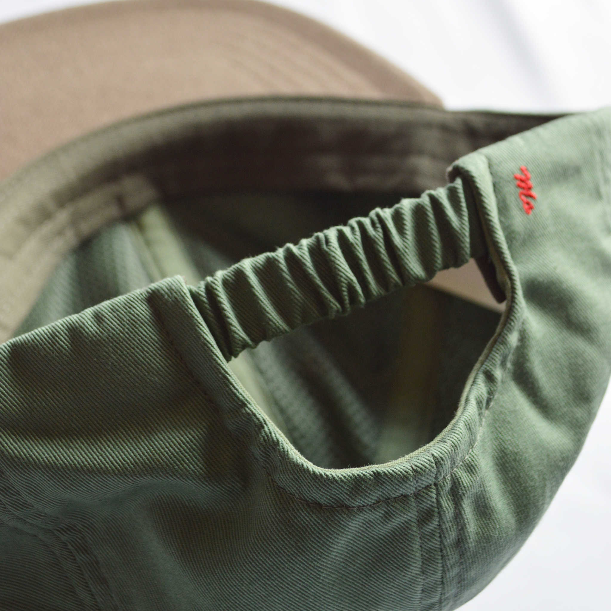 morno モーノ / COTTON WOOL CONBI CAP  コットンウールコンビキャップ (GREEN グリーン)