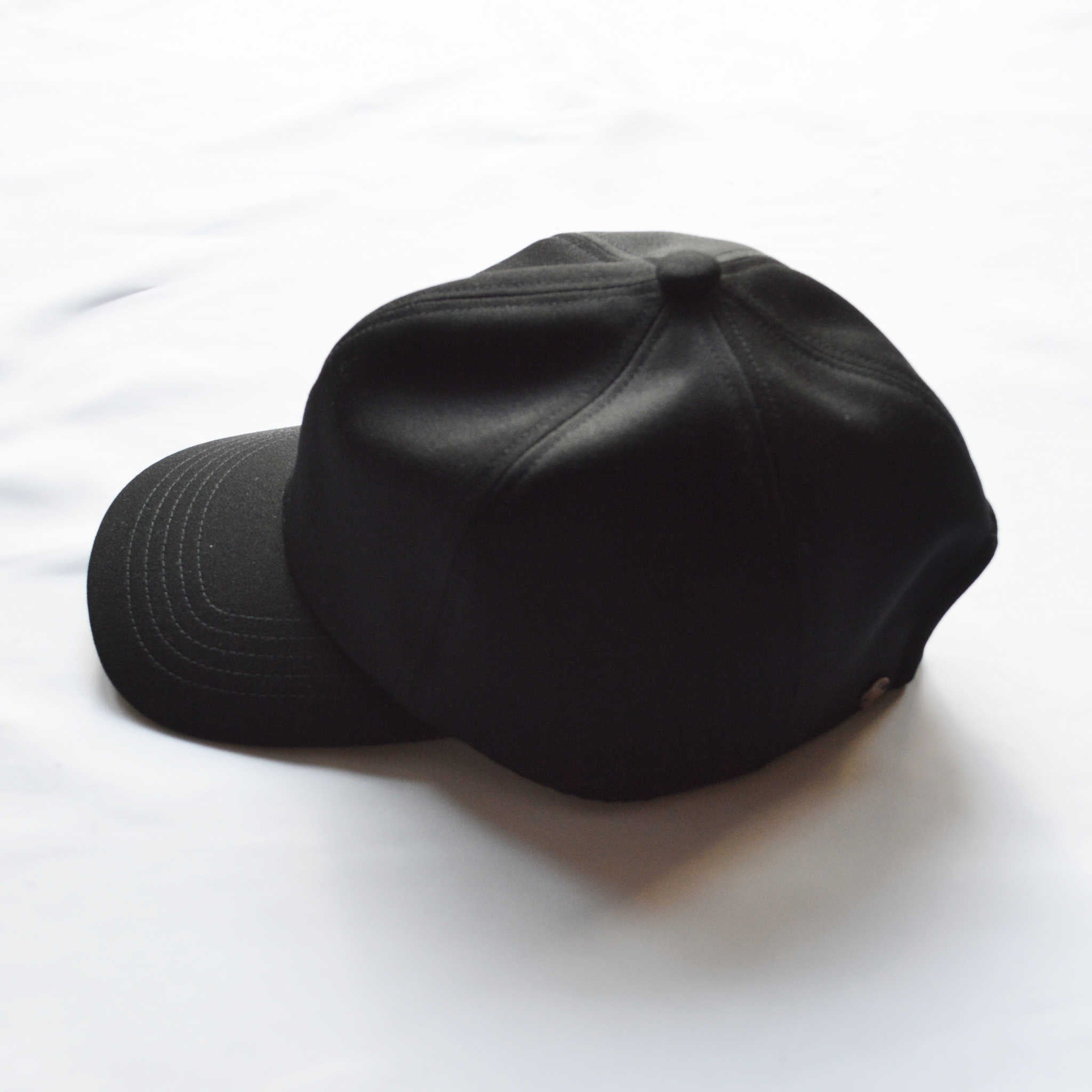 morno モーノ / IMPORT FABRIC BLACK CAP インポートファブリックブラックキャップ (BLACK ブラック)