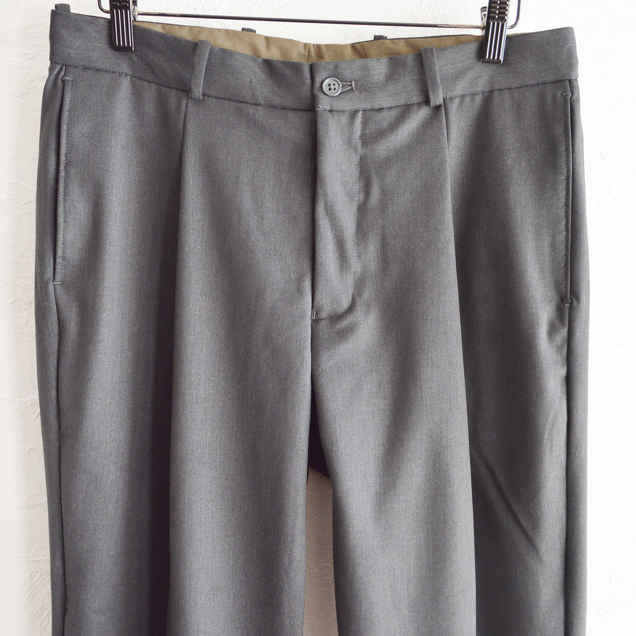 necessary or unnecessary necessary or unnecessary ネセサリーオアアンネセサリー N.O.UN ナウン / SCHOOL BOTTOM’B’ スクールボトム (CHARCOAL チャコール)