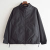 LAMOND ラモンド / STAND NECK WIDE BLOUSON スタンドネックワイドブルゾン (BLACK ブラック)