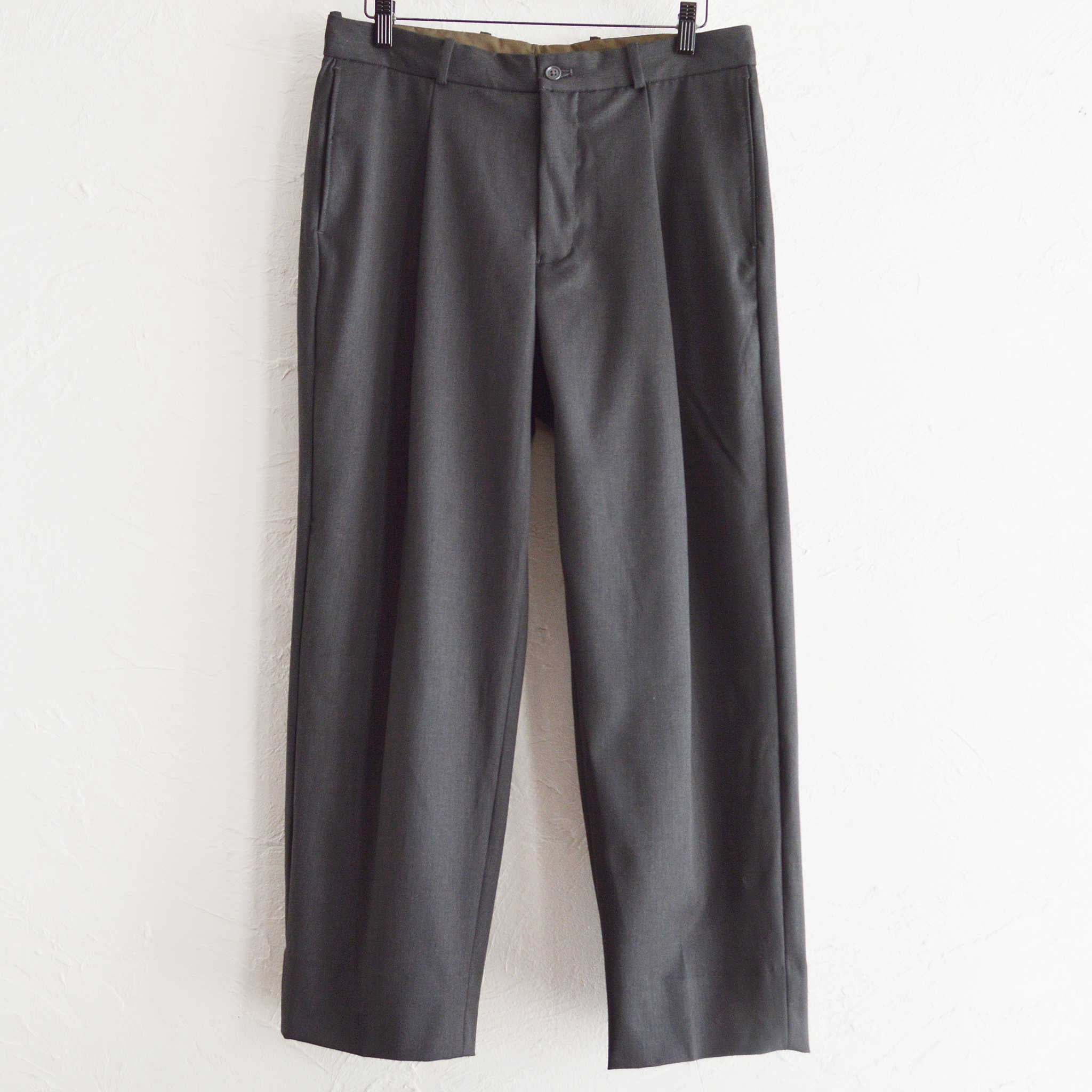 necessary or unnecessary necessary or unnecessary ネセサリーオアアンネセサリー N.O.UN ナウン / SCHOOL BOTTOM’B’ スクールボトム (CHARCOAL チャコール)