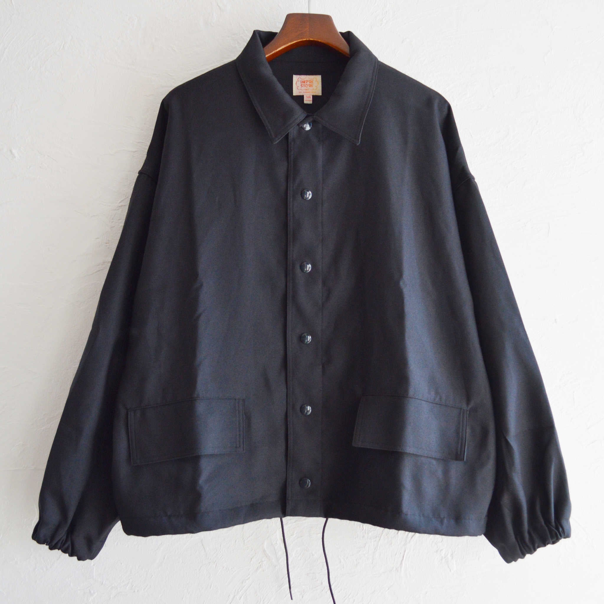 IMPRESTORE インプレストア / Al Powell | Coach Jacket パウエルコーチジャケット (BLACK ブラック)