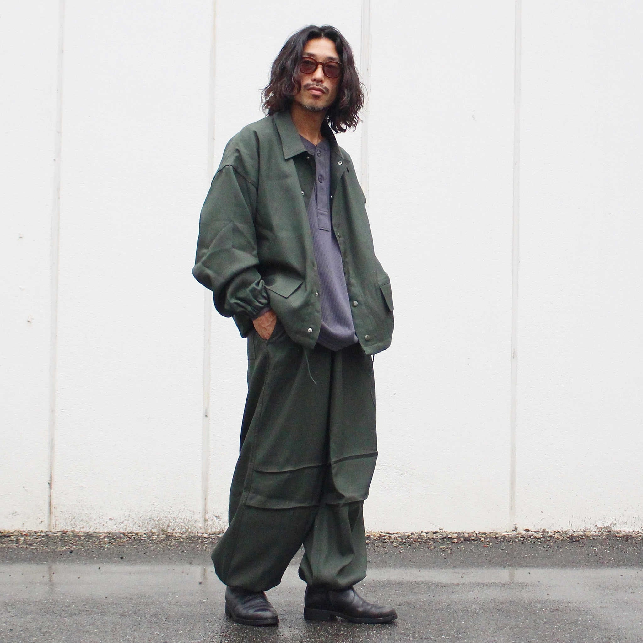 IMPRESTORE インプレストア / Al Powell | Coach Jacket パウエルコーチジャケット (GREEN グリーン）