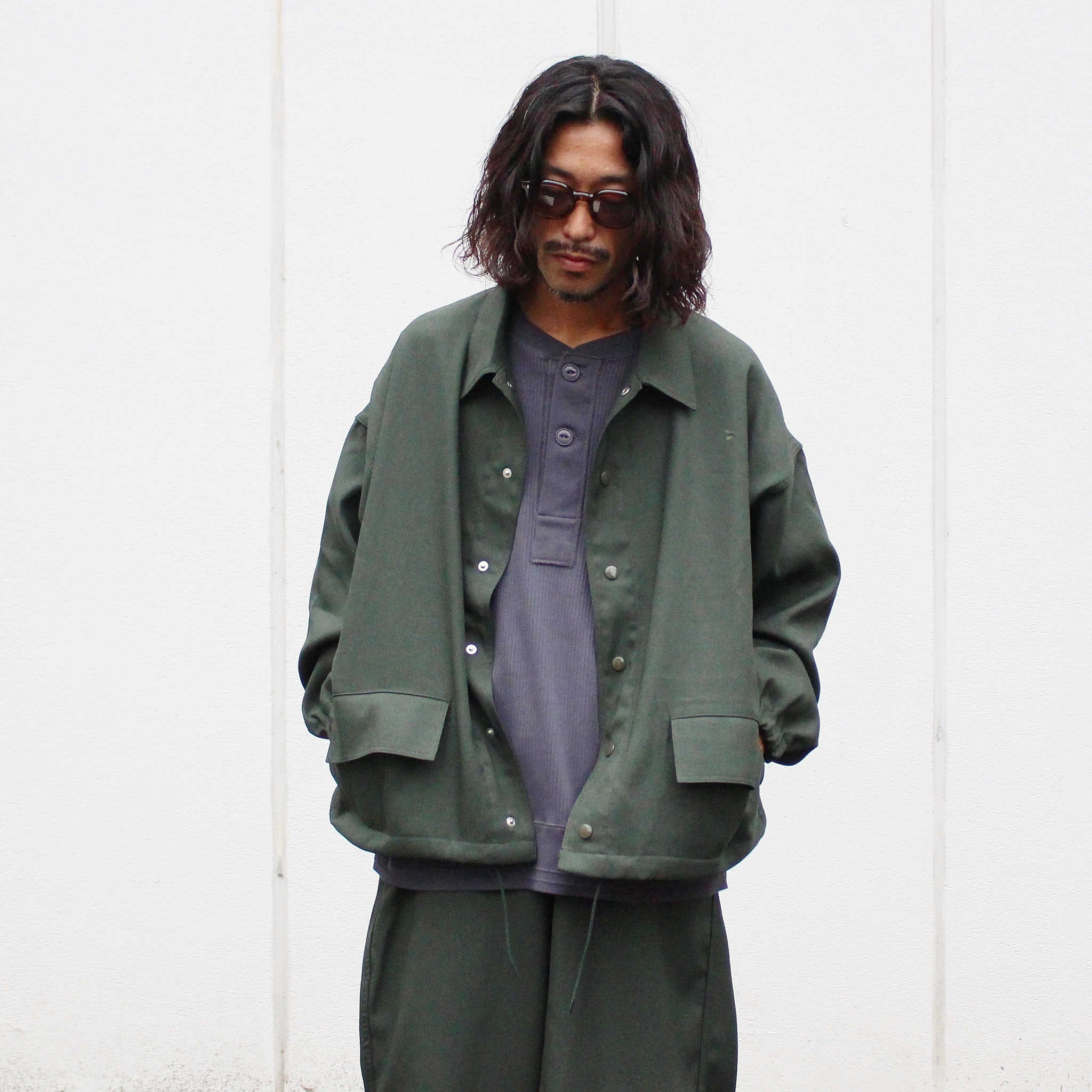 IMPRESTORE インプレストア / Al Powell | Coach Jacket パウエルコーチジャケット (GREEN グリーン）