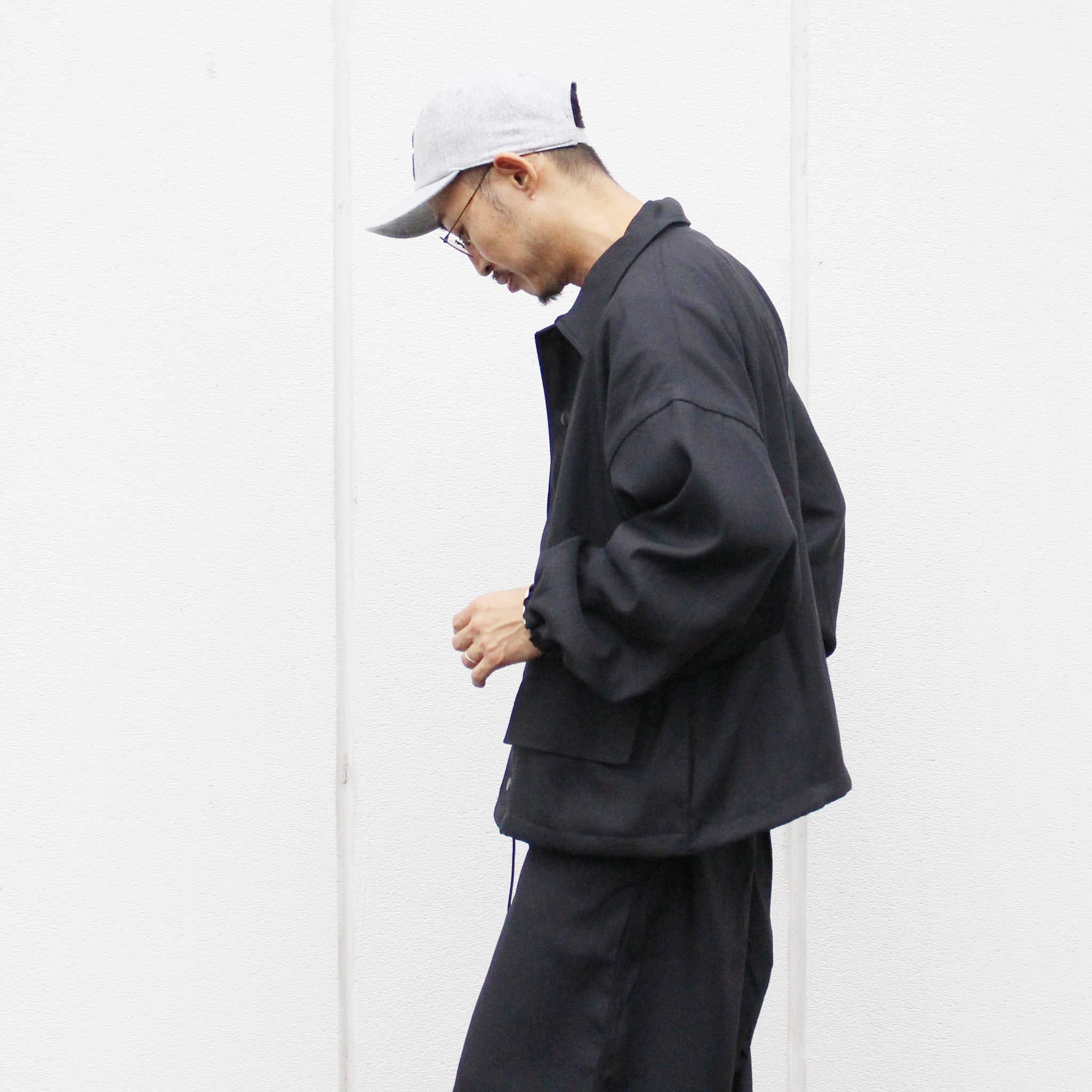 IMPRESTORE インプレストア / Al Powell | Coach Jacket パウエルコーチジャケット (BLACK ブラック)