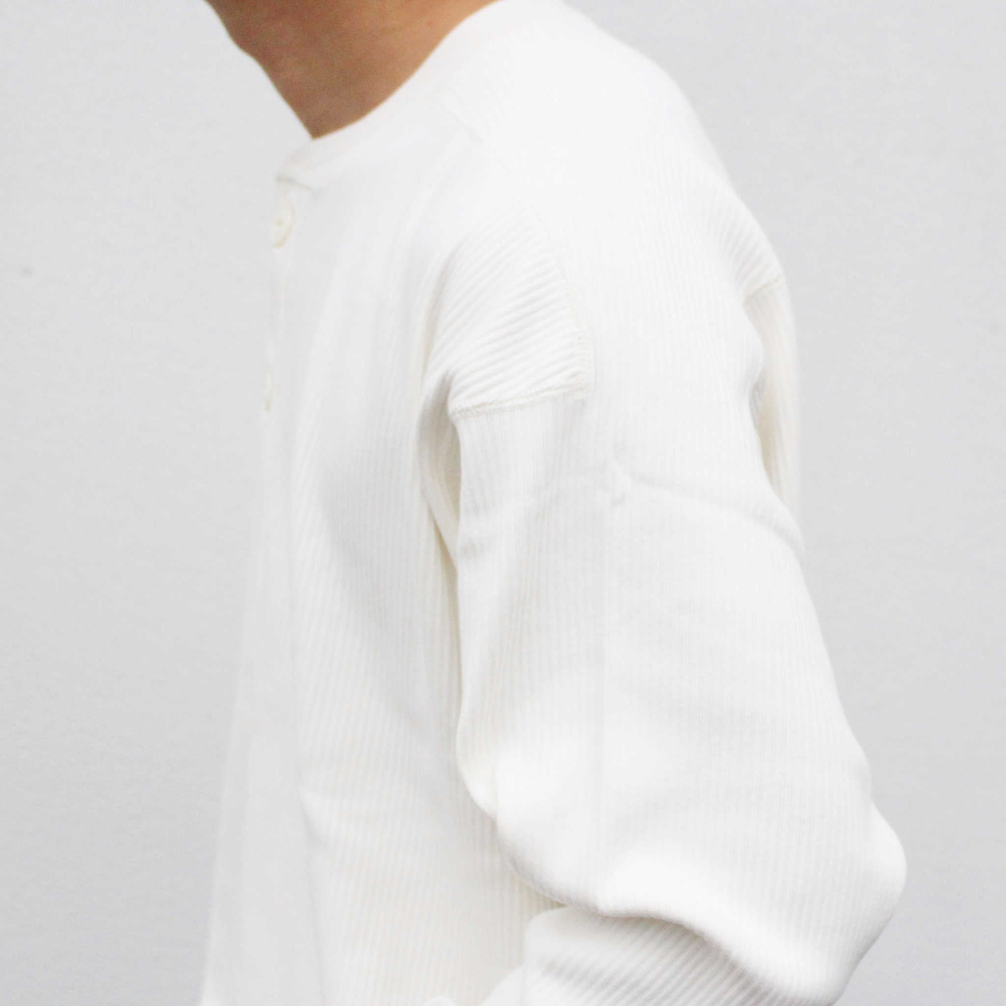 Nasngwam. ナスングワム / SWEDE HENLEY L/S TEE スウェードヘンリーエルエスティー (NATURAL ナチュラル)