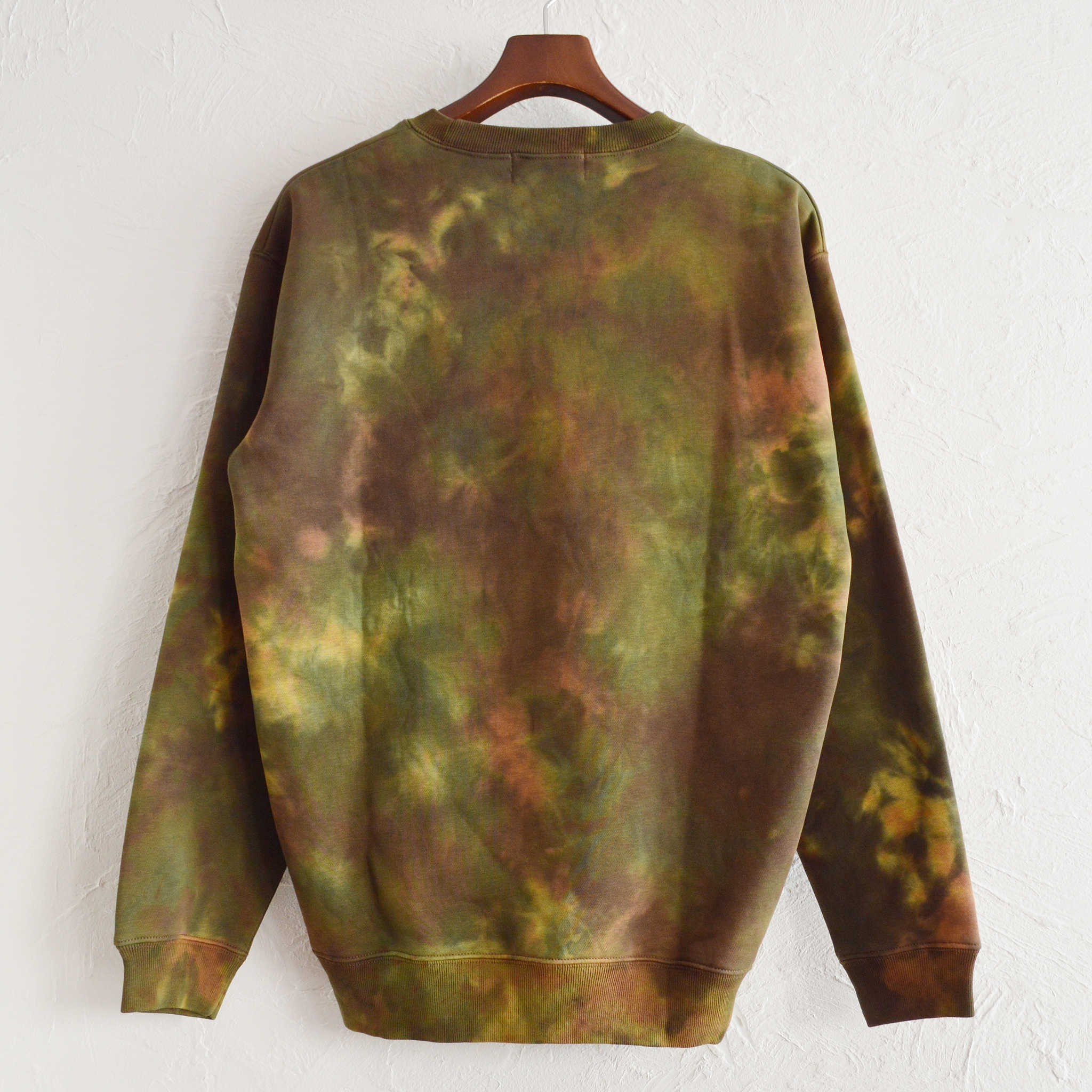 Nasngwam.×JAVARA ナスングワム ジャバラ / SWAMP CREW SWEAT スワンプクルースウェット (OLIVE オリーブ)