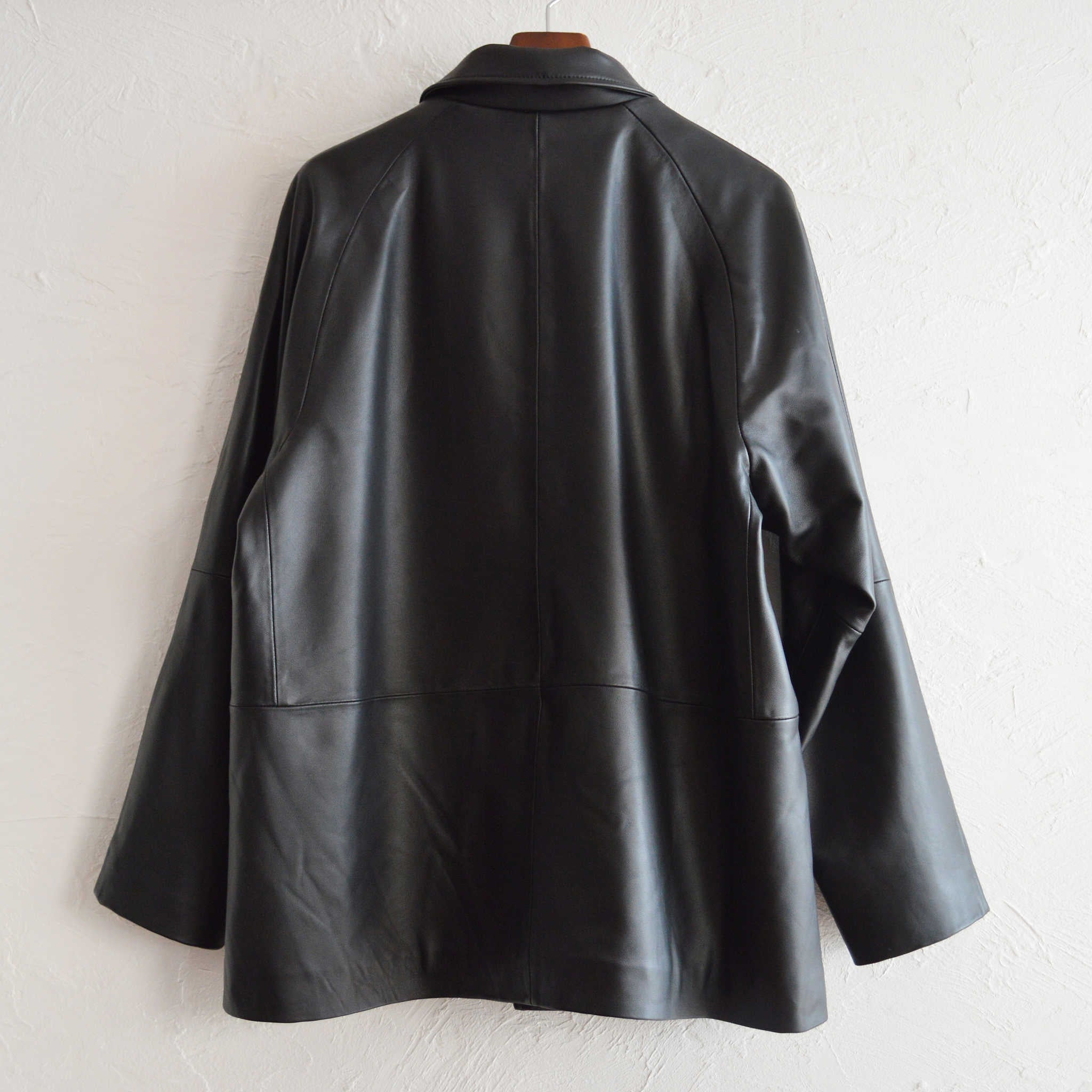 AWESOME LEATHER オーサムレザー / COACH JACKET コーチジャケット (BLACK ブラック)