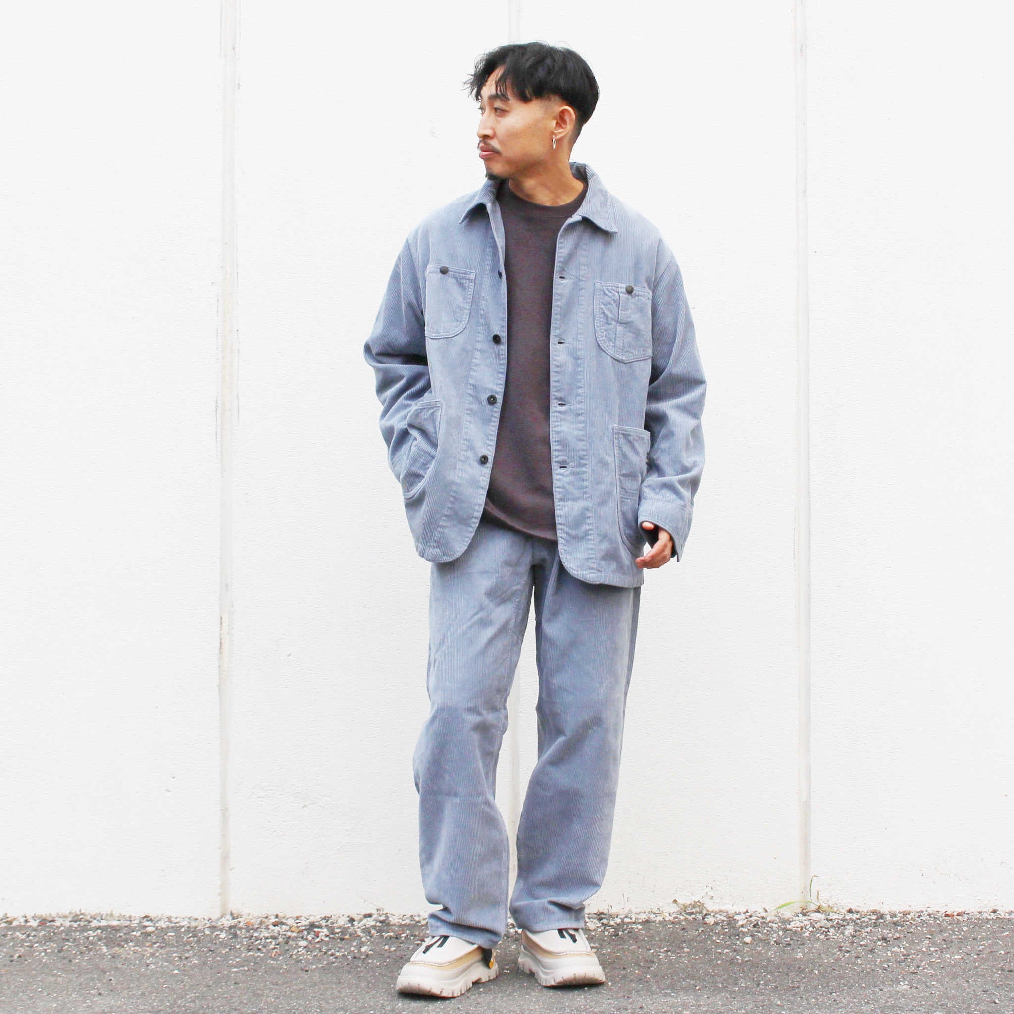 GOHEMP ゴーヘンプ / EASY 5 POCKET PANTS イージーファイブポケットパンツ (BLUE GRAY)