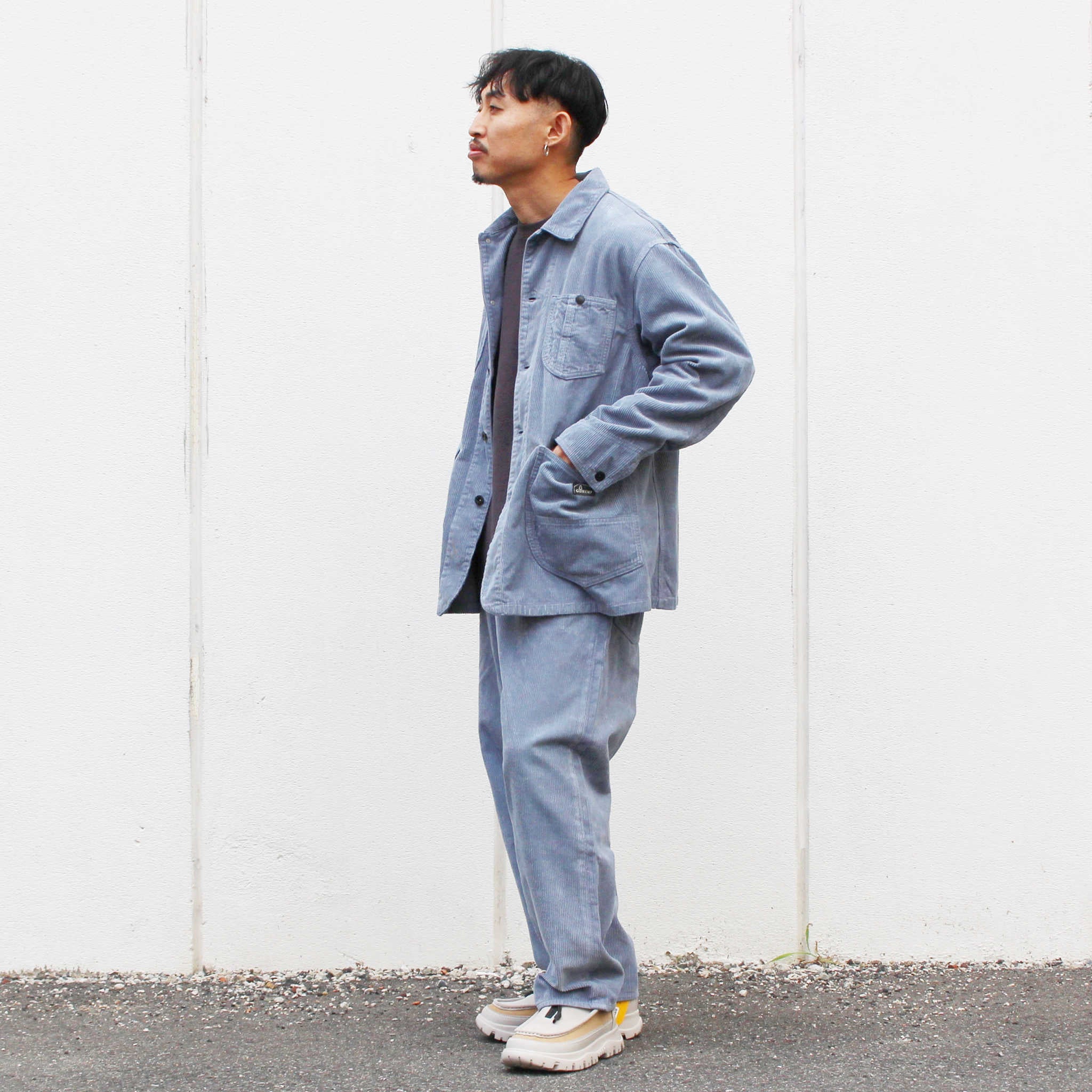 GOHEMP ゴーヘンプ / EASY 5 POCKET PANTS イージーファイブポケットパンツ (BLUE GRAY)