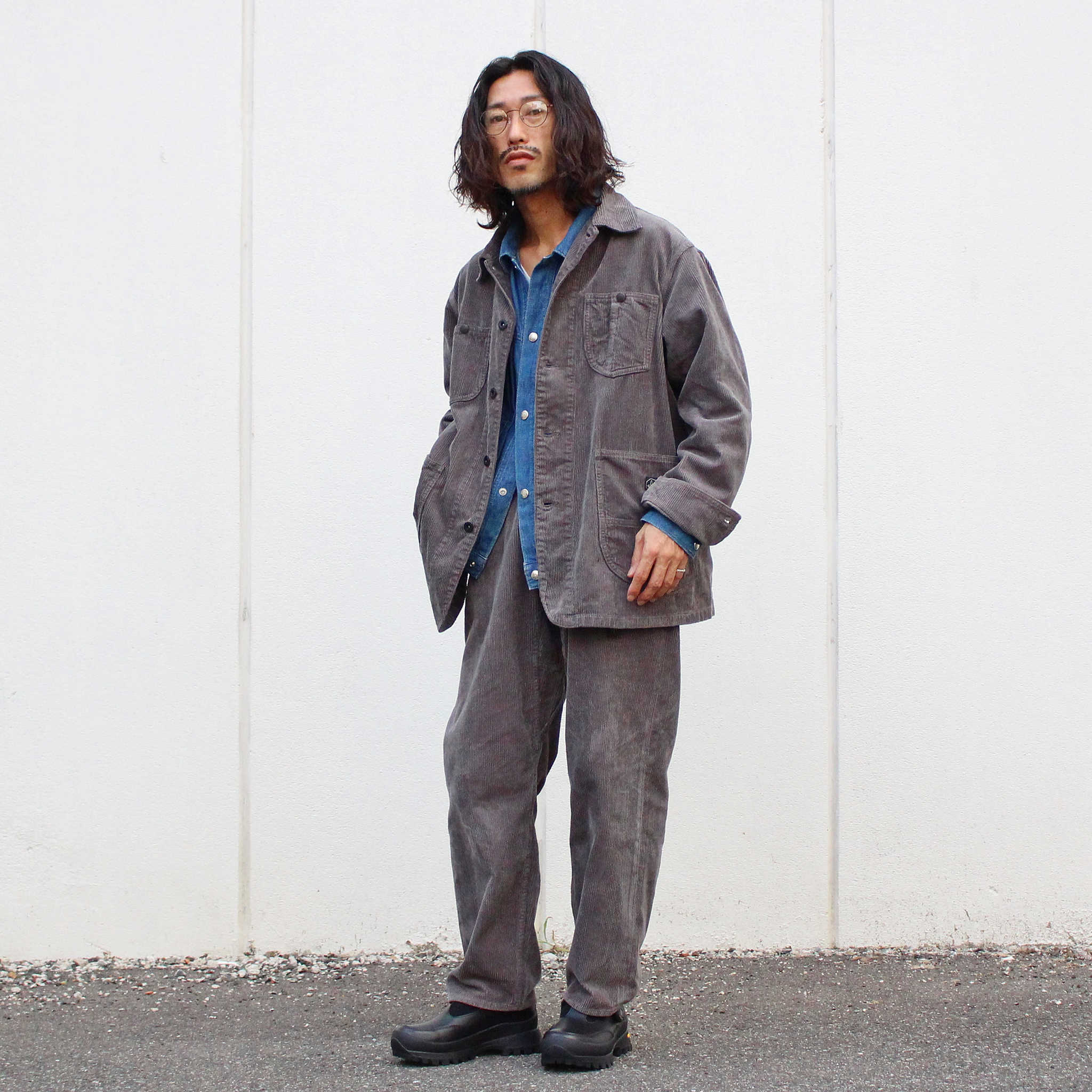 GOHEMP ゴーヘンプ / EASY 5 POCKET PANTS イージーファイブポケットパンツ (CHARCOAL SMOKE チャコールスモーク)