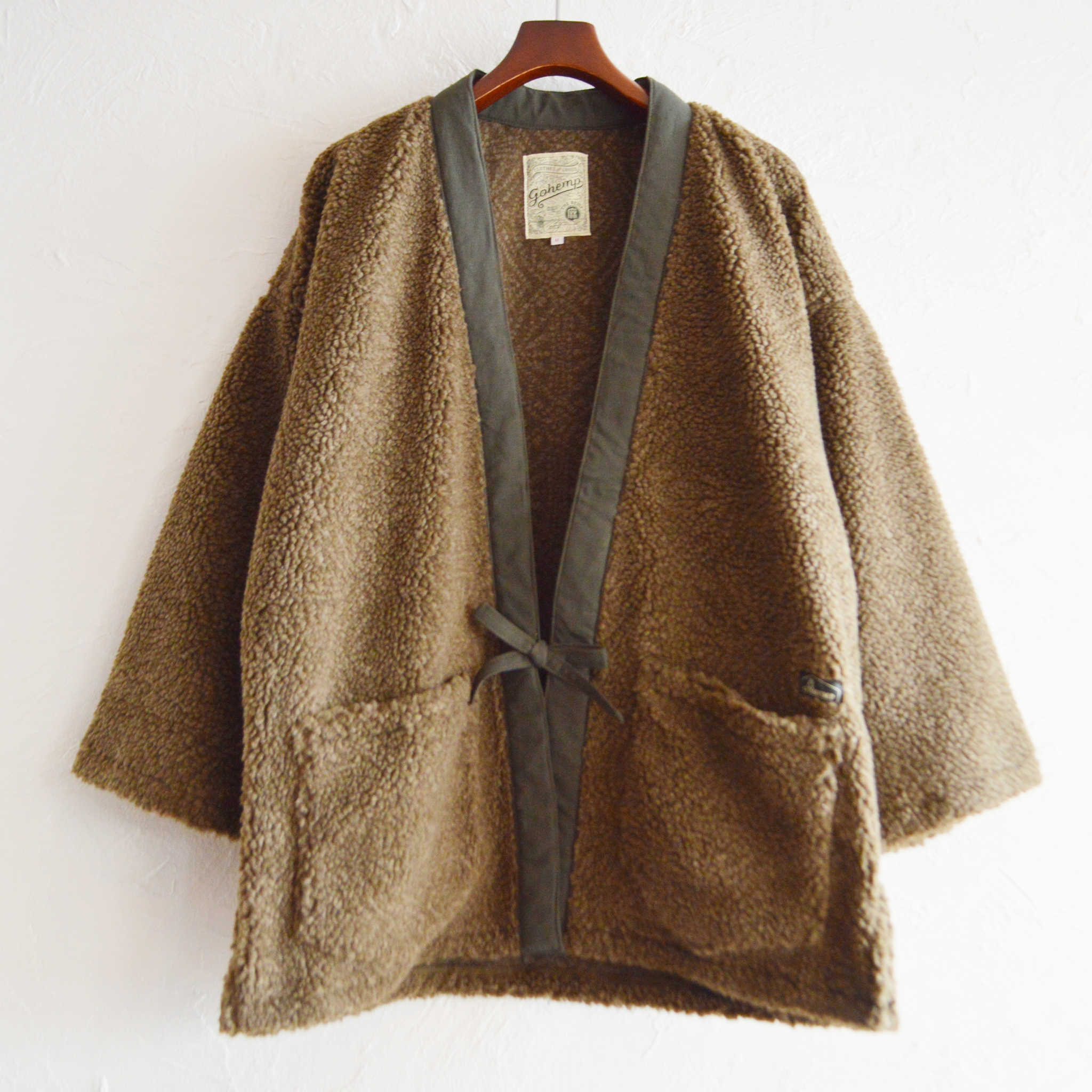 GOHEMP ゴーヘンプ / HAORI JACKET ハオリジャケット (OLIVE オリーブ)