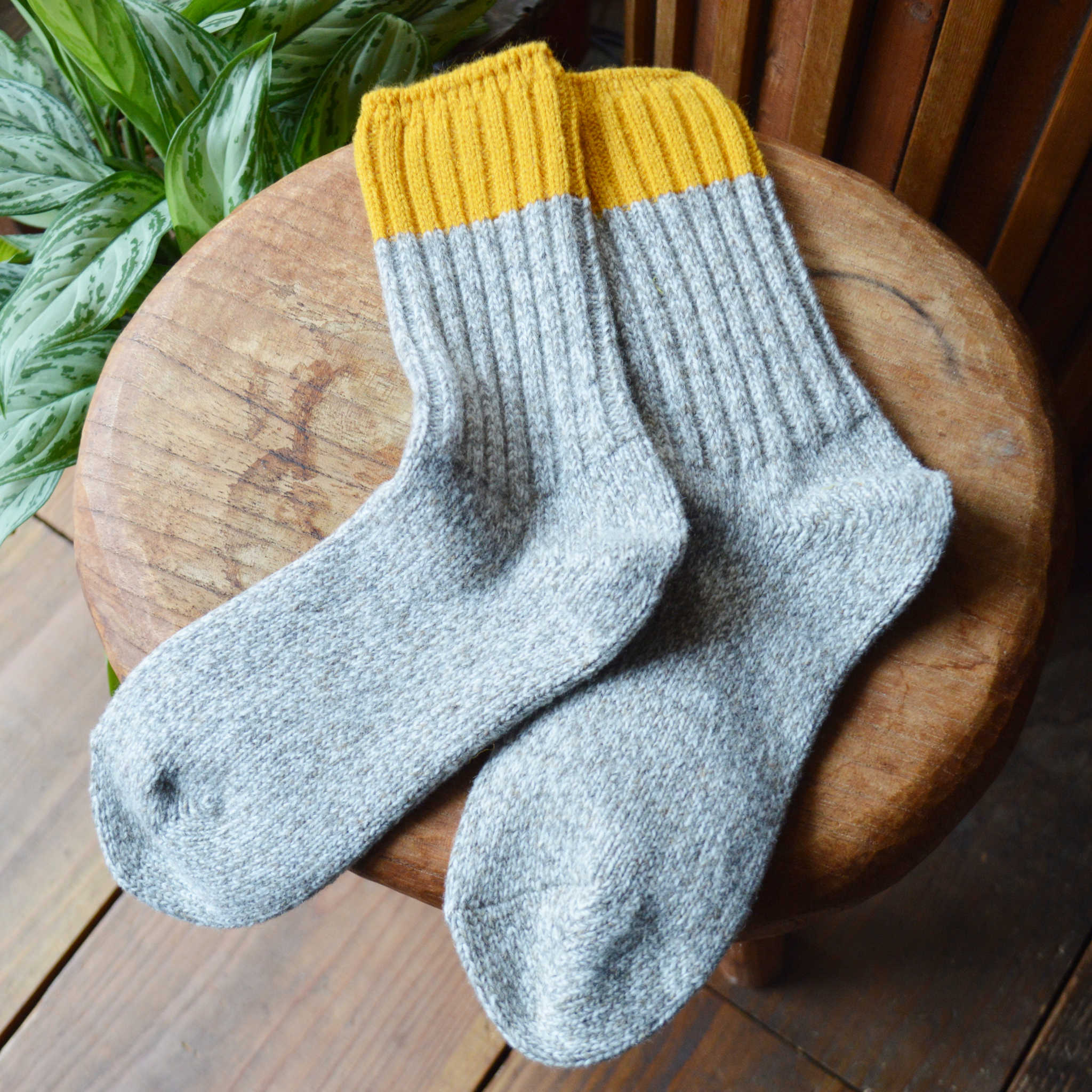 ROTOTO ロトト / MERINO WOOL RAGG SOCKS メリノウールラグソックス