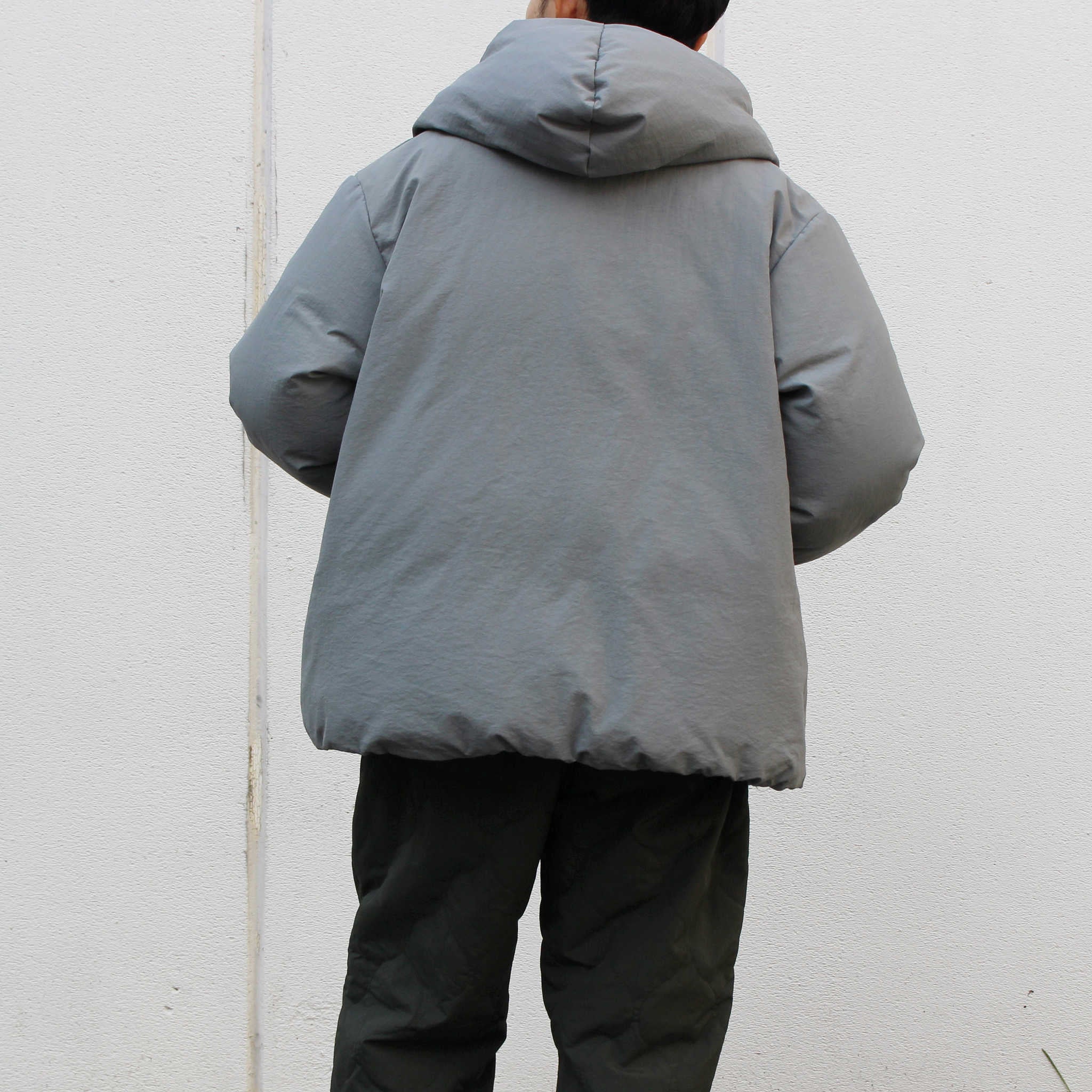 LAMOND ラモンド / LIGHT SHELL DOWN PARKA ライトシェルダウンパーカー (SAGE GRAY セージグレー)