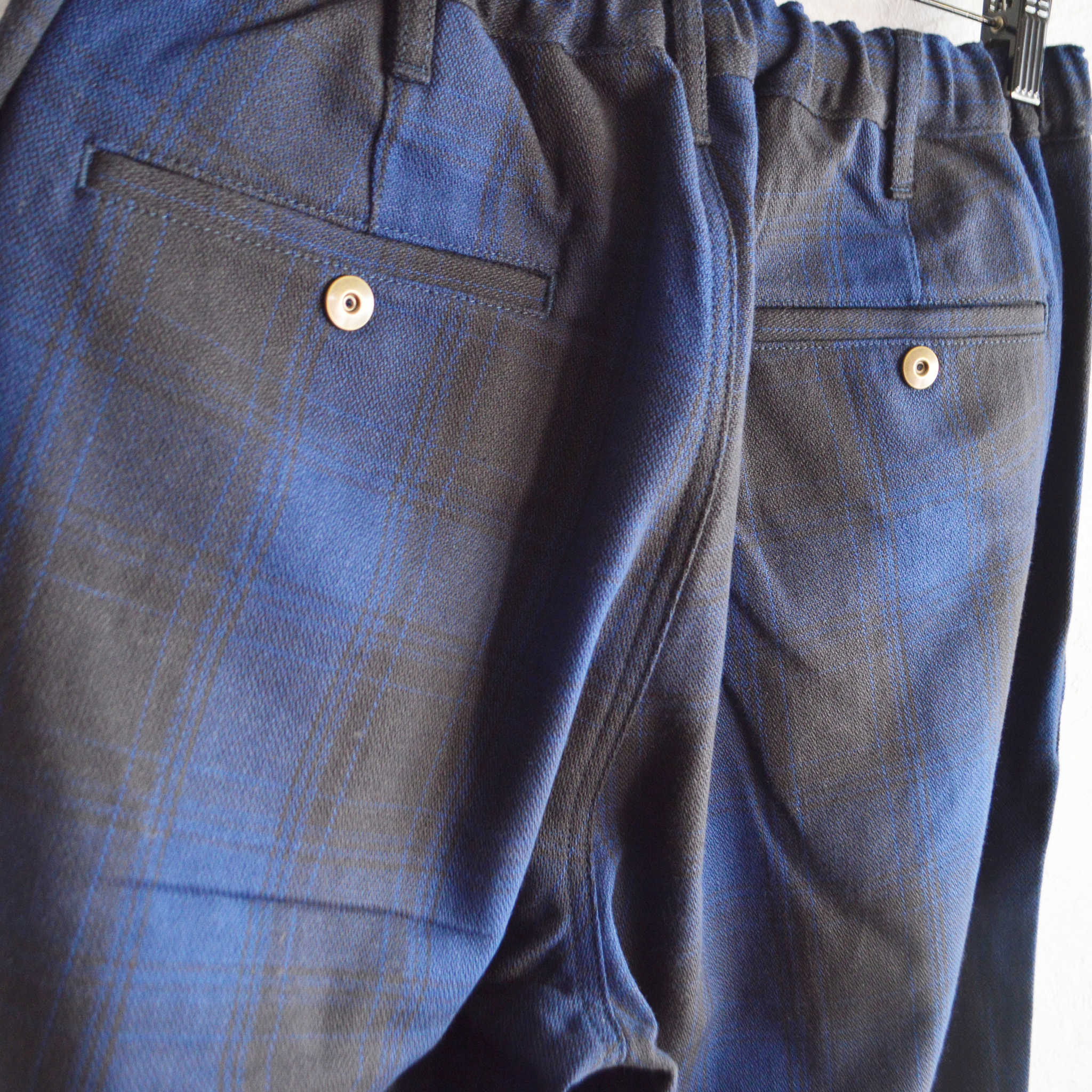 Nasngwam. ナスングワム / LUMBER TUCK PANTS ランバータックパンツ (NAVY ネイビー)