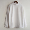 LAMOND ラモンド / MOCK NECK TEE モックネックティー(WHITE ホワイト)