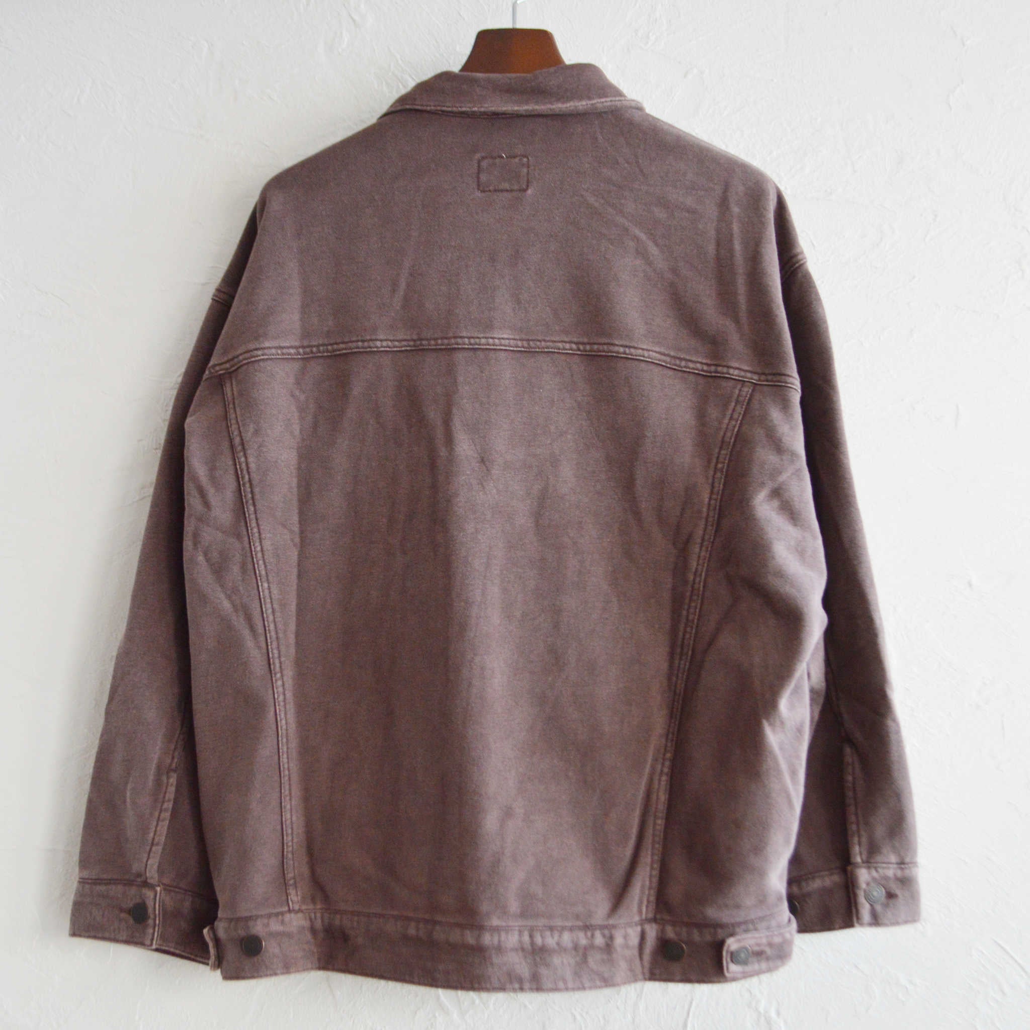 IMPRESTORE インプレストア / BenJie | Trucker Coat トラッカーコート (FADE BROWN フェードブラウン)