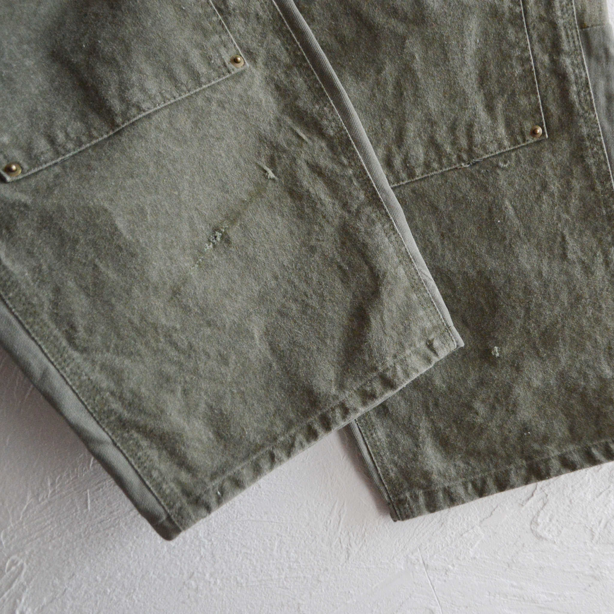 Nasngwam. ナスングワム / DOUBLE KNEE PANTS ダブルニーパンツ Msize (OLIVE オリーブ)