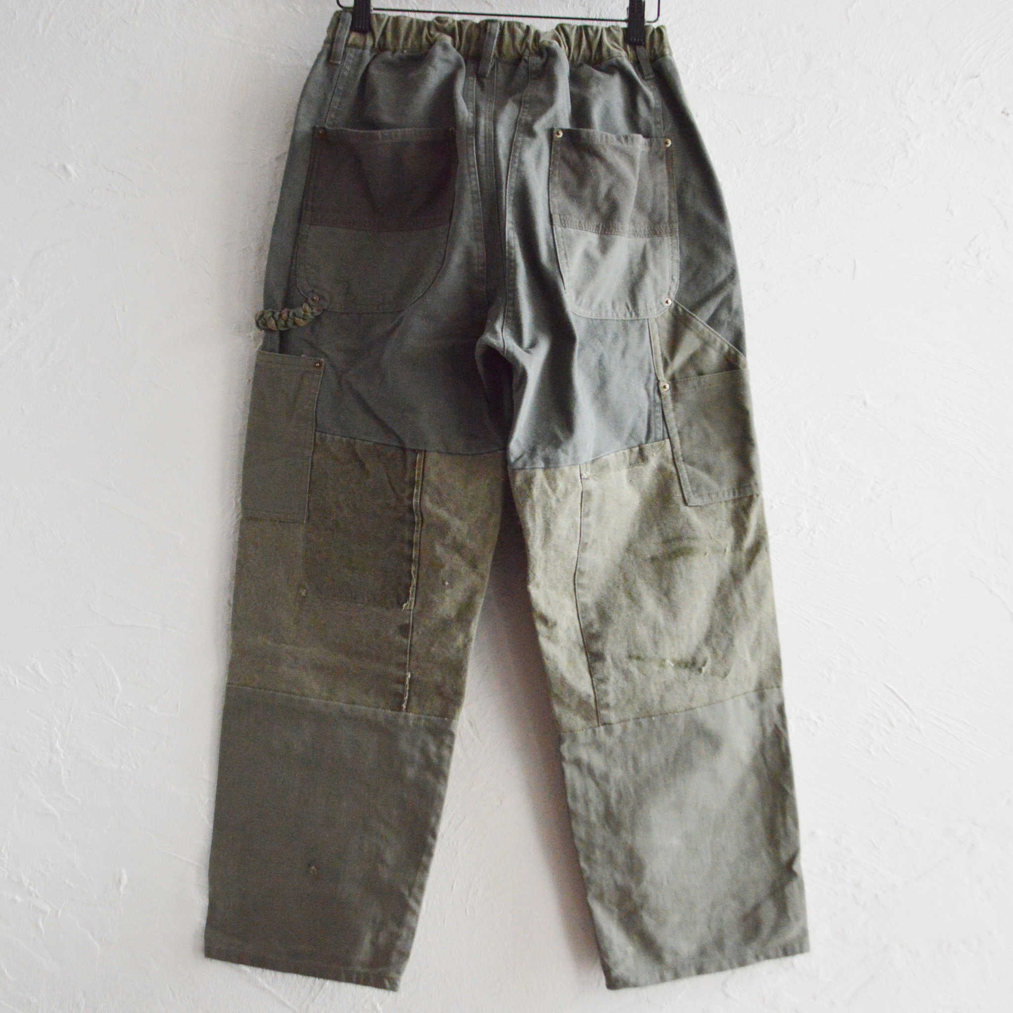 Nasngwam. ナスングワム / DOUBLE KNEE PANTS ダブルニーパンツ Msize (OLIVE オリーブ)