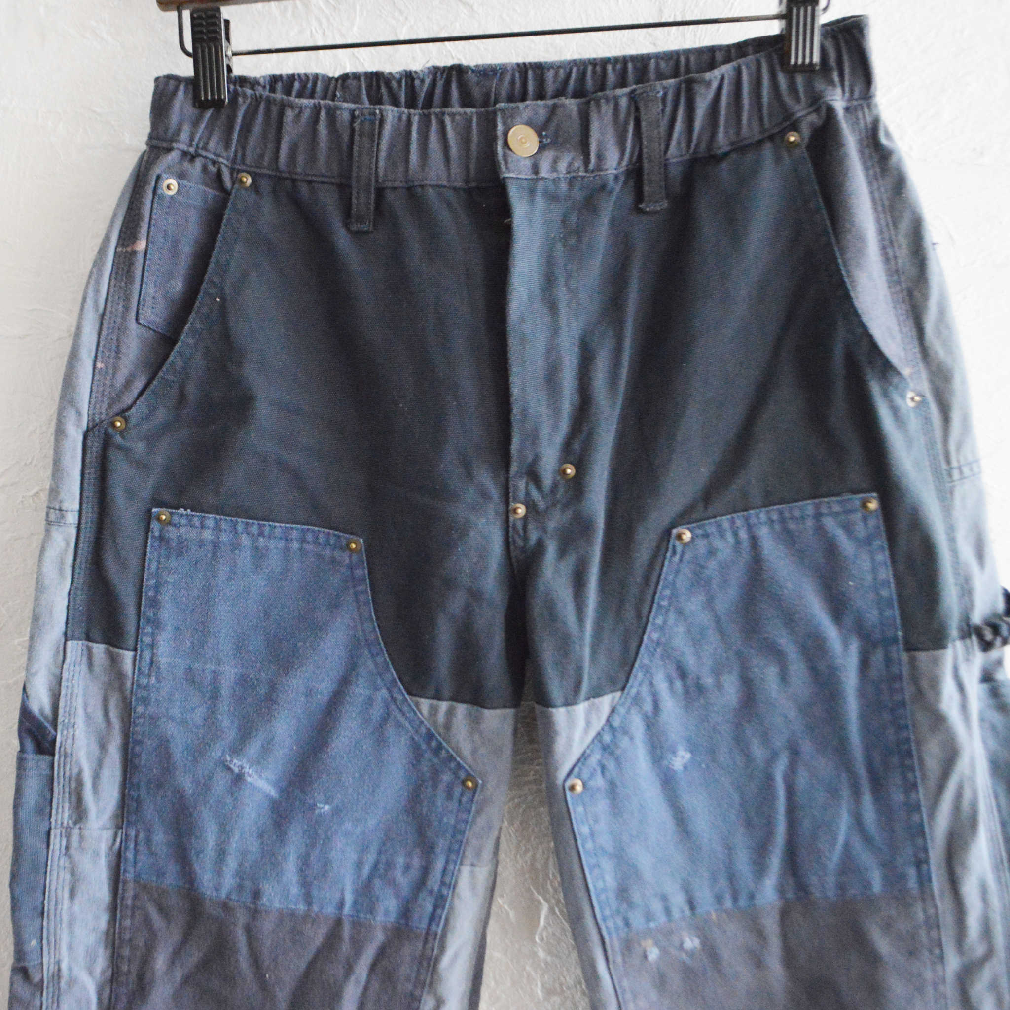 Nasngwam. ナスングワム / DOUBLE KNEE PANTS ダブルニーパンツ Msize (NAVY ネイビー)