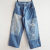 SUNNY SIDE UP サニーサイドアップ / RE PAINTER PANTS リメイクペインターパンツ (BLUE ブルー)