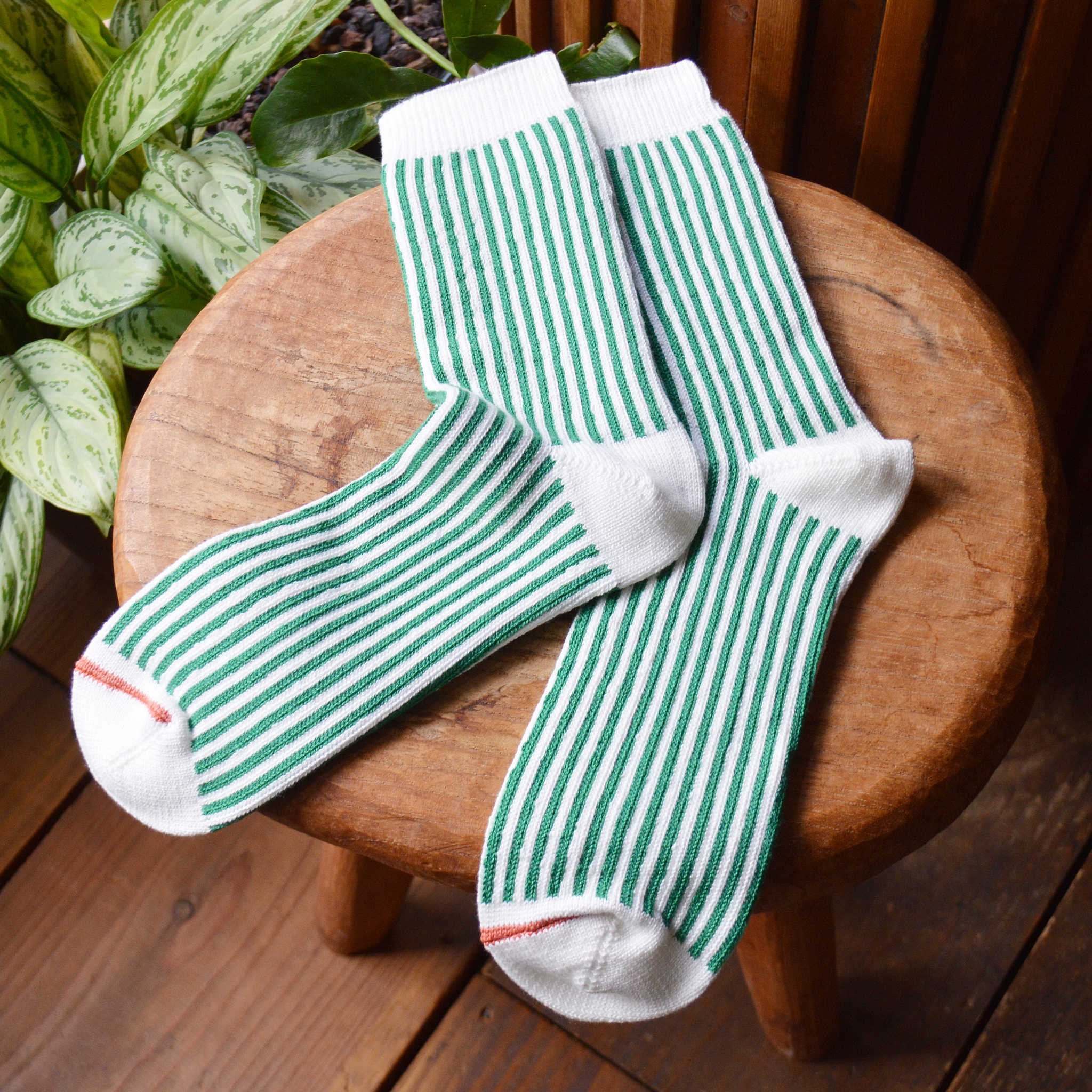 ROTOTO ロトト / VERTICAL STRIPE SOCKS バーティカルストライプソックス