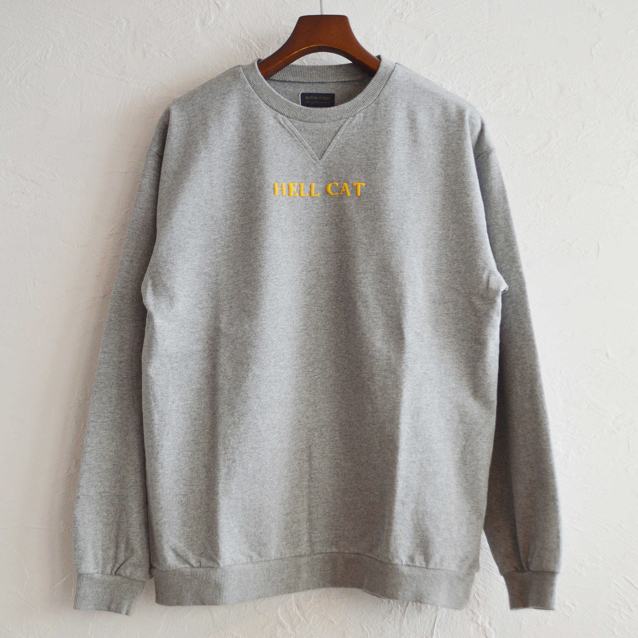 modemdesign モデムデザイン / Souvenir Sweat スーベニアスウェット (GRAY グレー)