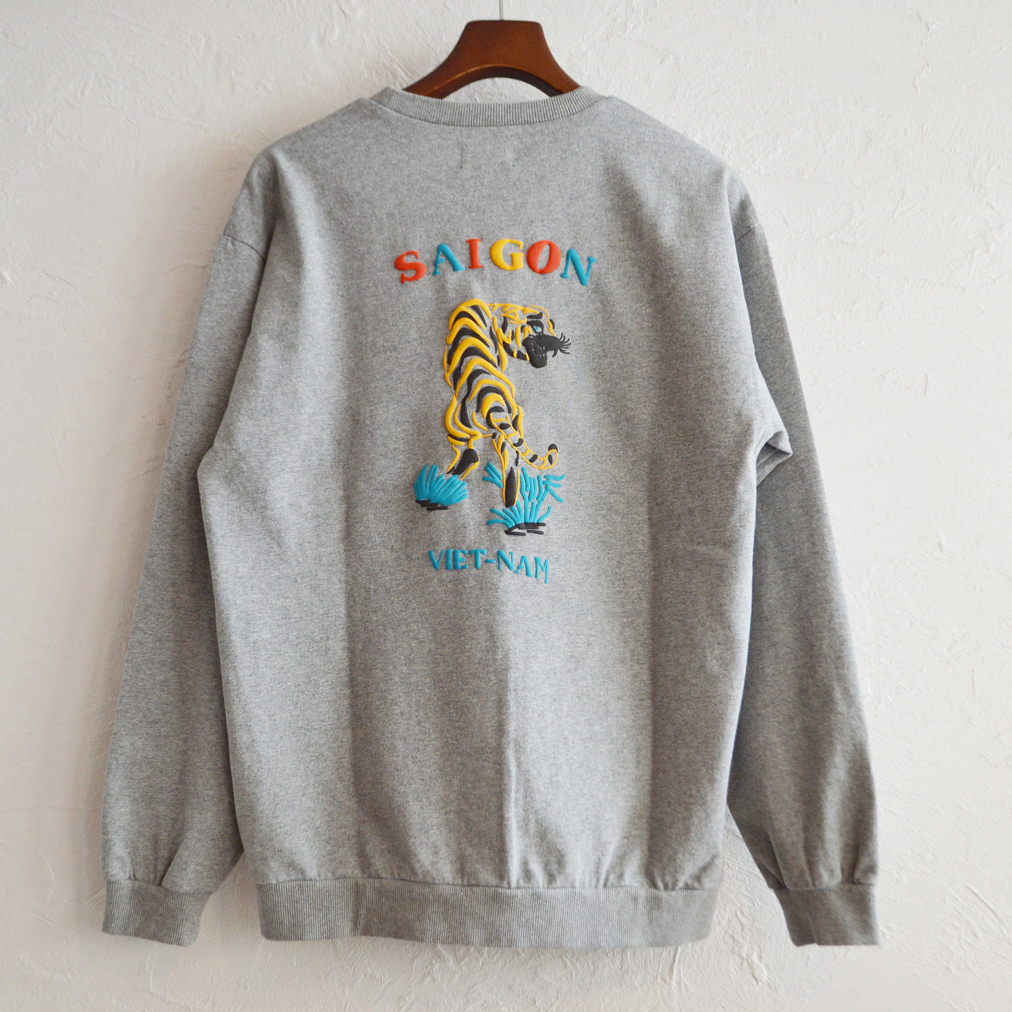 modemdesign モデムデザイン / Souvenir Sweat スーベニアスウェット (GRAY グレー)