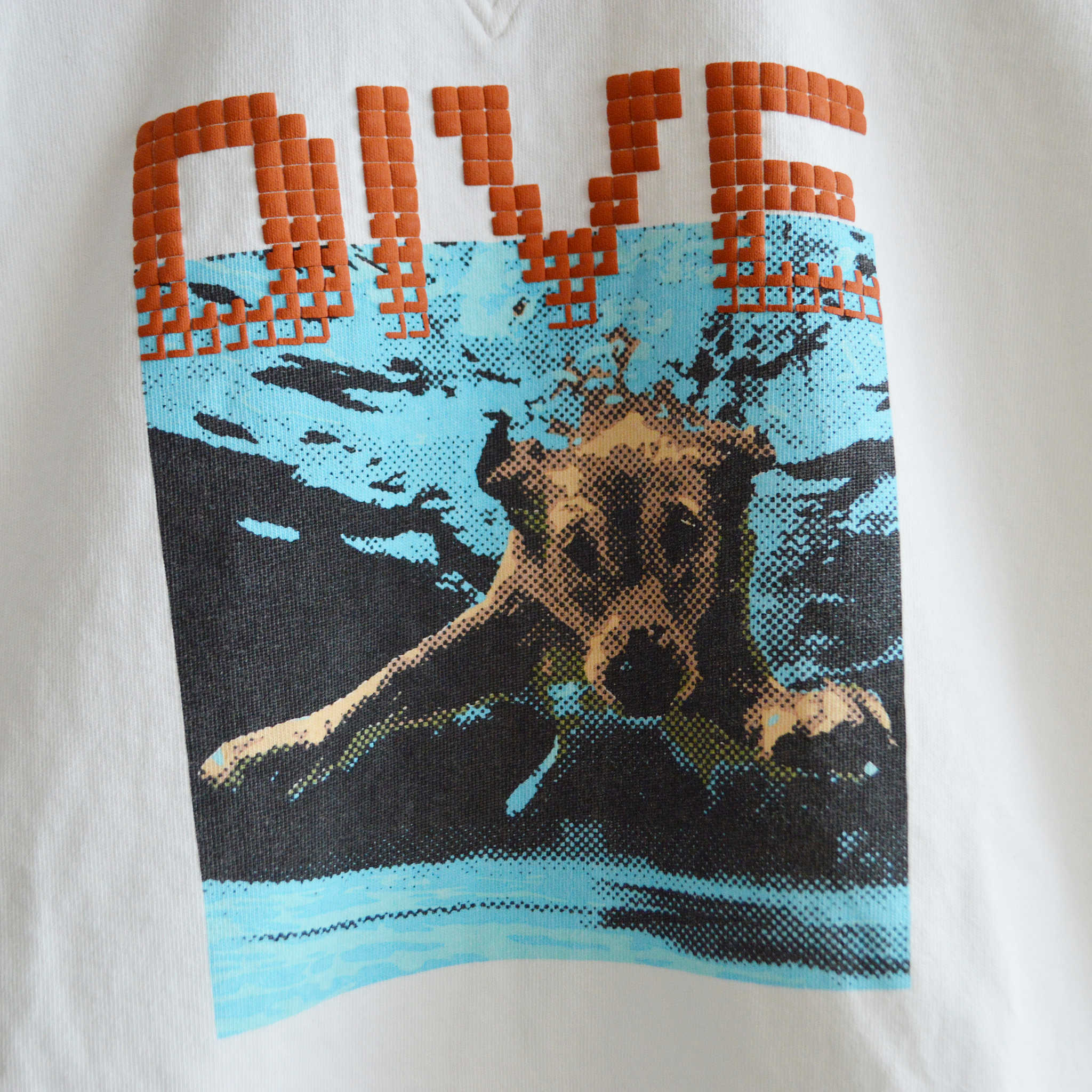 modemdesign モデムデザイン / DIVE Dog Sweat ダイブドックスウェット (WHITE ホワイト)