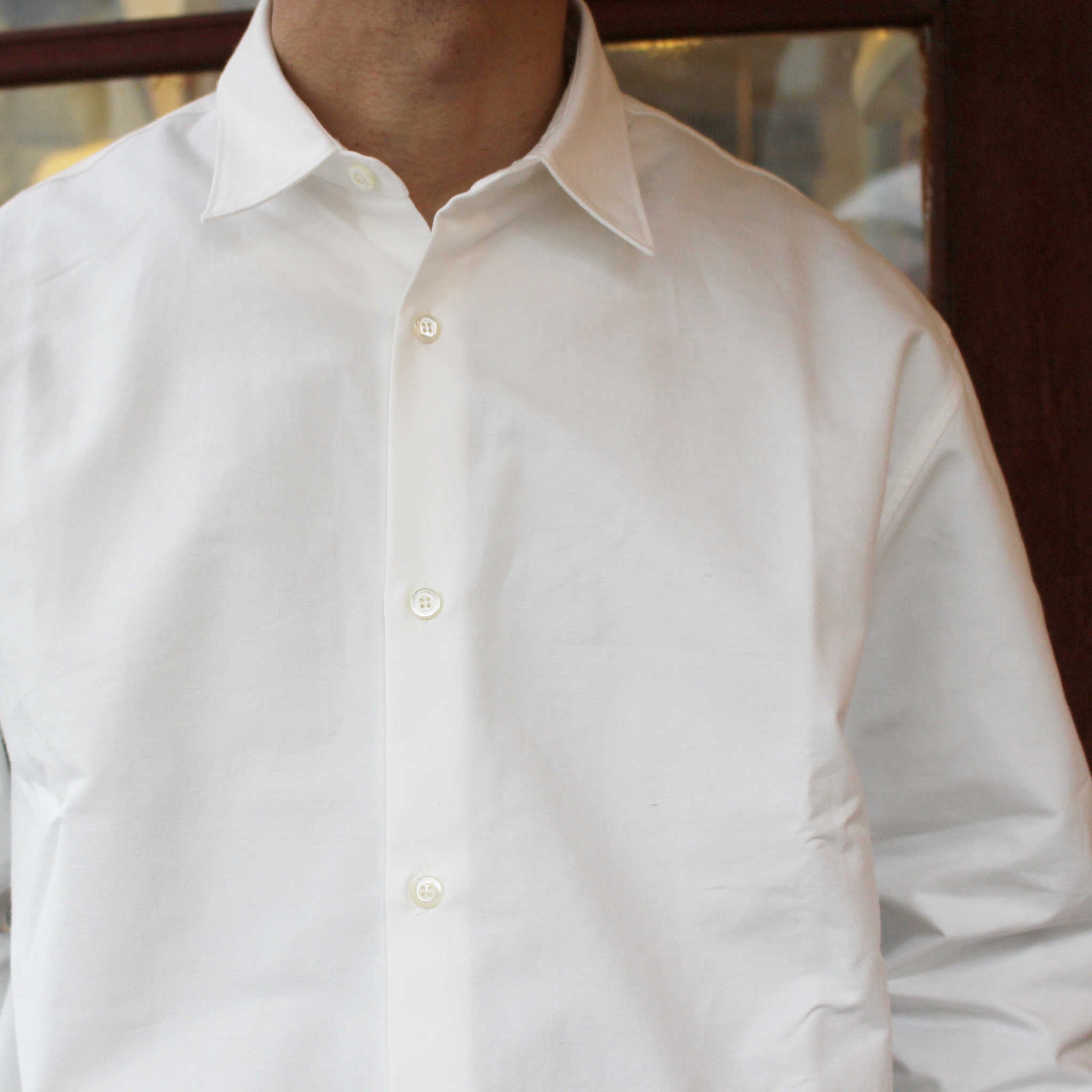 LAMOND ラモンド / HEAVY OX SHIRTS ヘビーオックスシャツ (WHITE ホワイト)