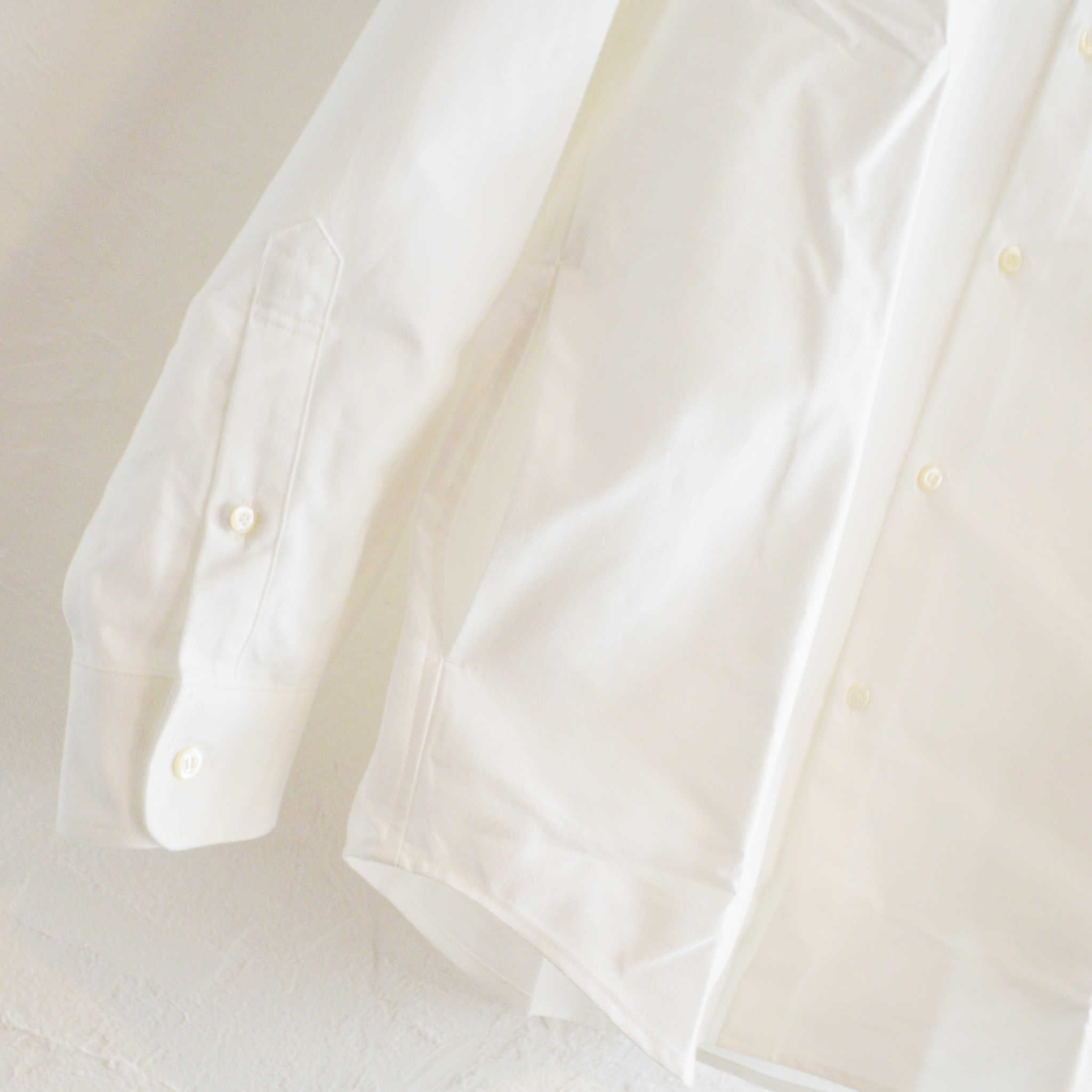 LAMOND ラモンド / HEAVY OX SHIRTS ヘビーオックスシャツ (WHITE ホワイト)