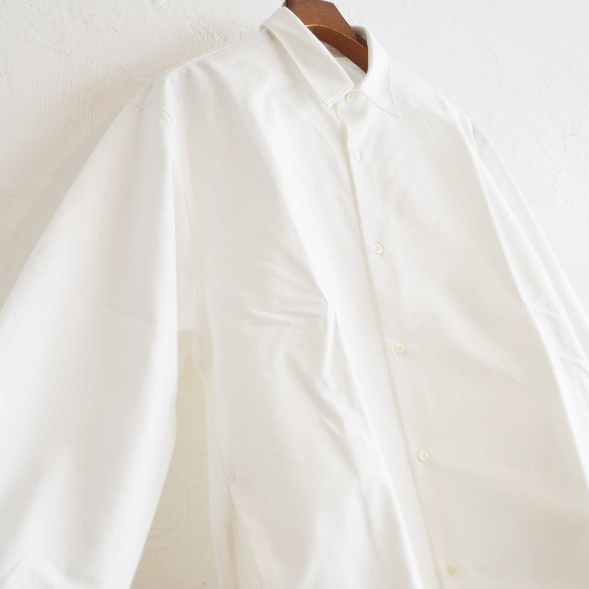 LAMOND ラモンド / HEAVY OX SHIRTS ヘビーオックスシャツ (WHITE ホワイト)