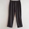 LAMOND ラモンド / TWILL TWIST PANTS ツイルツイストパンツ (FADE BLACK フェードブラック)