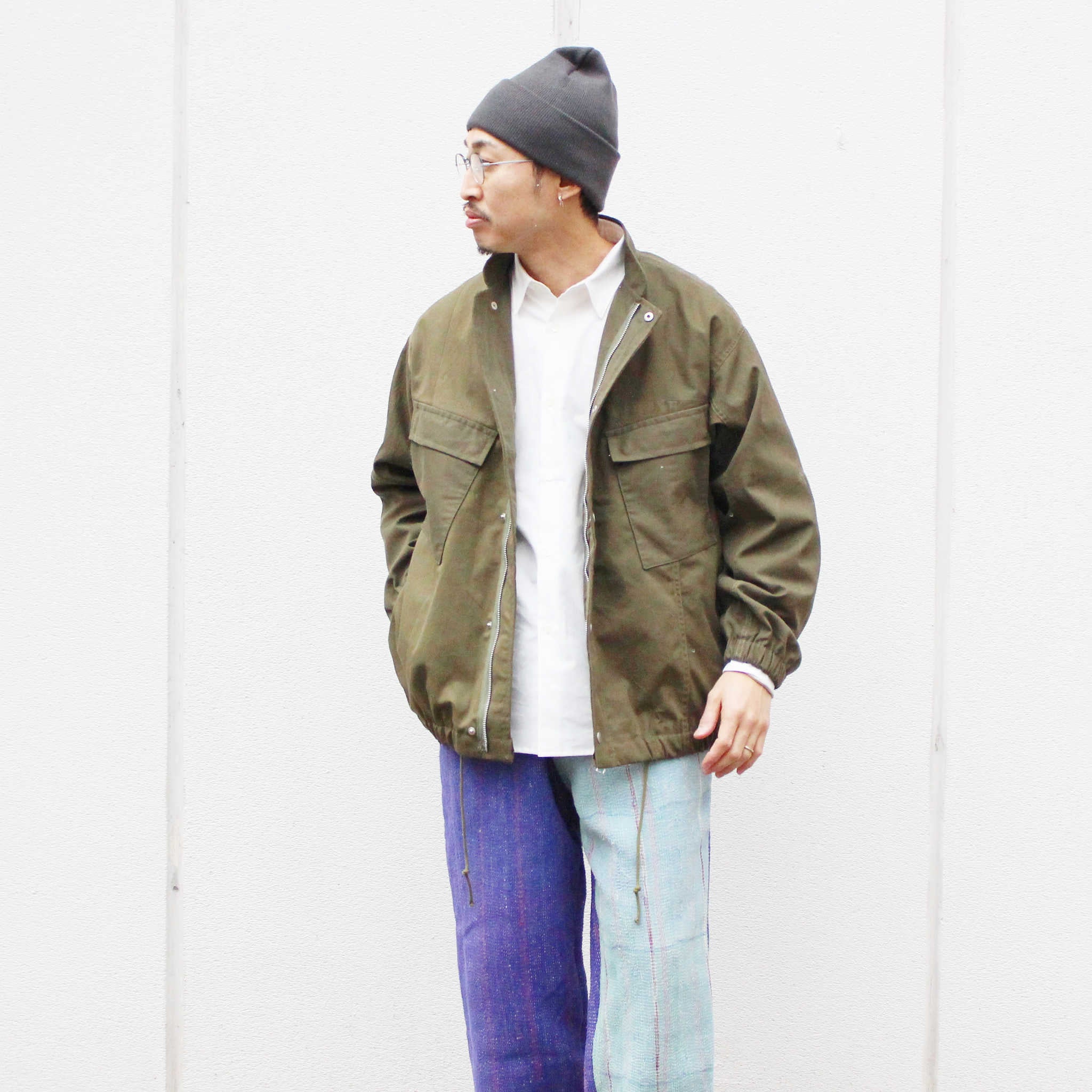 Nasngwam. ナスングワム / CP JACKET シーピージャケット (OLIVE オリーブ)