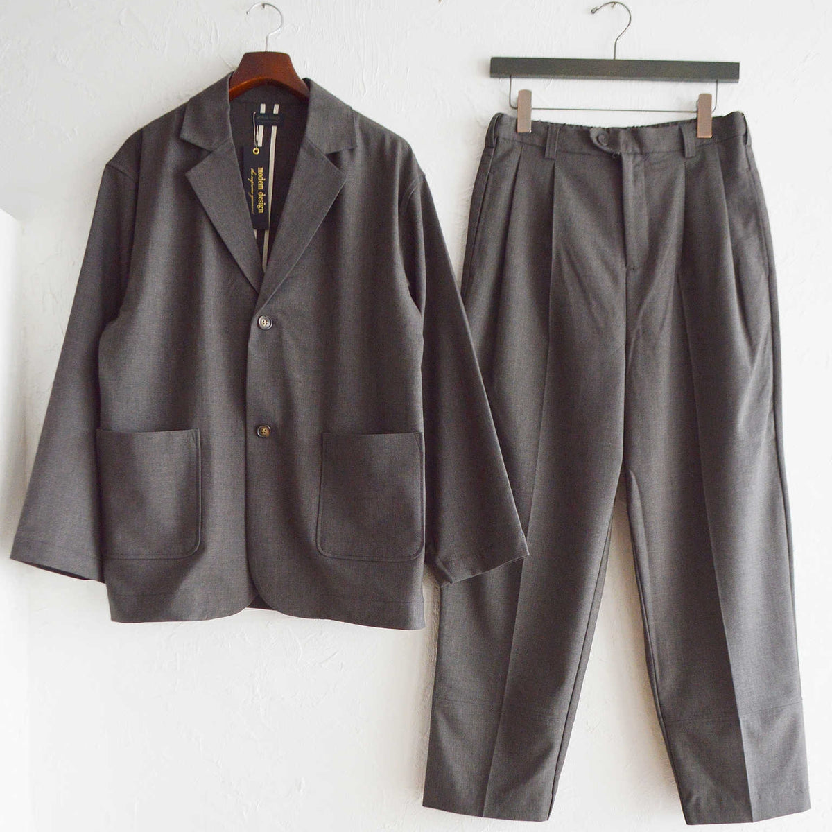 modemdesign モデムデザイン / P/R Tailored Jacket&Easy Trousers  