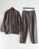 modemdesign モデムデザイン / P/R Tailored Jacket&Easy Trousers  セットアップ　(BROWN ブラウン)