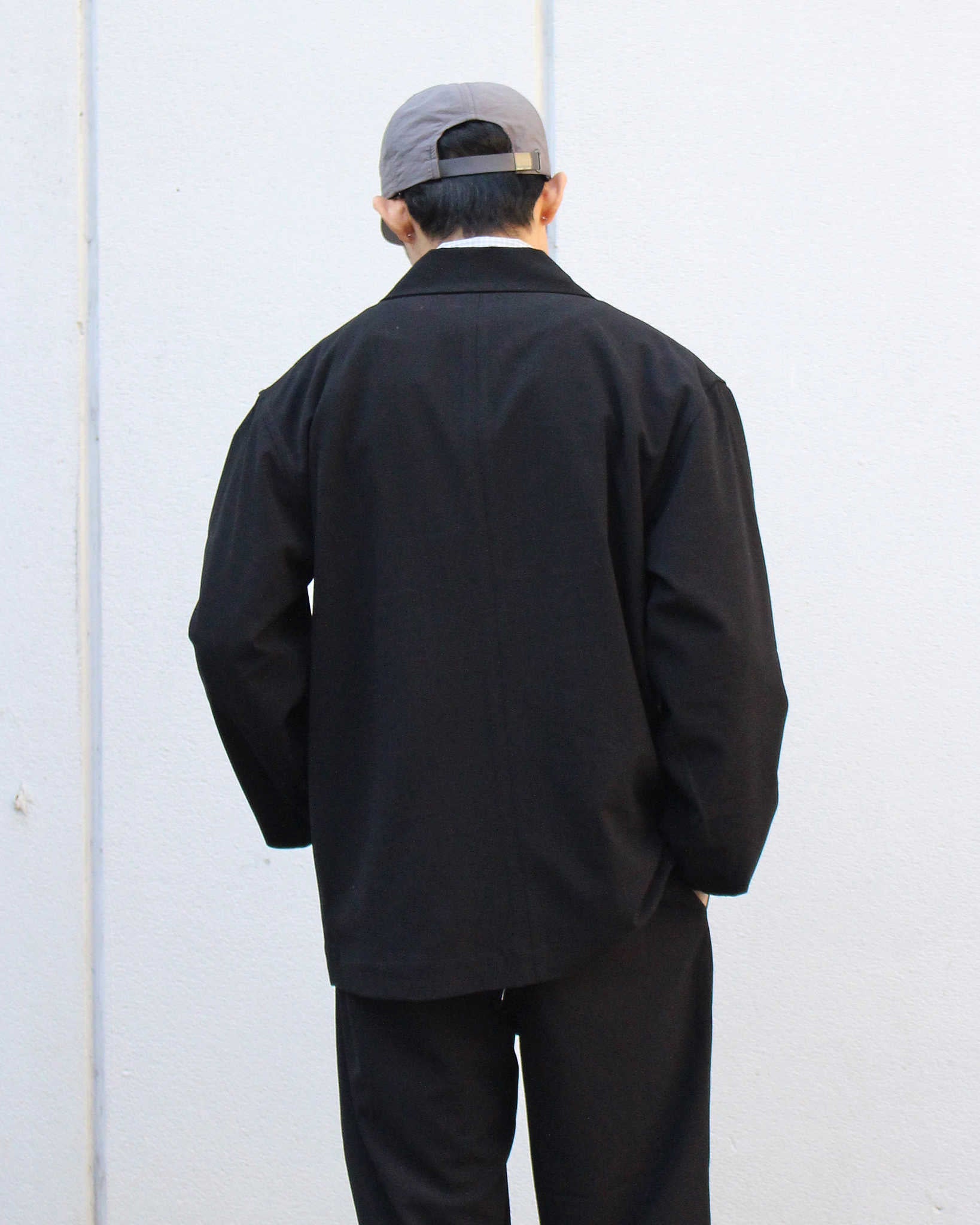 modemdesign モデムデザイン / P/R Tailored Jacket&Easy Trousers  セットアップ　(BLACK ブラック)