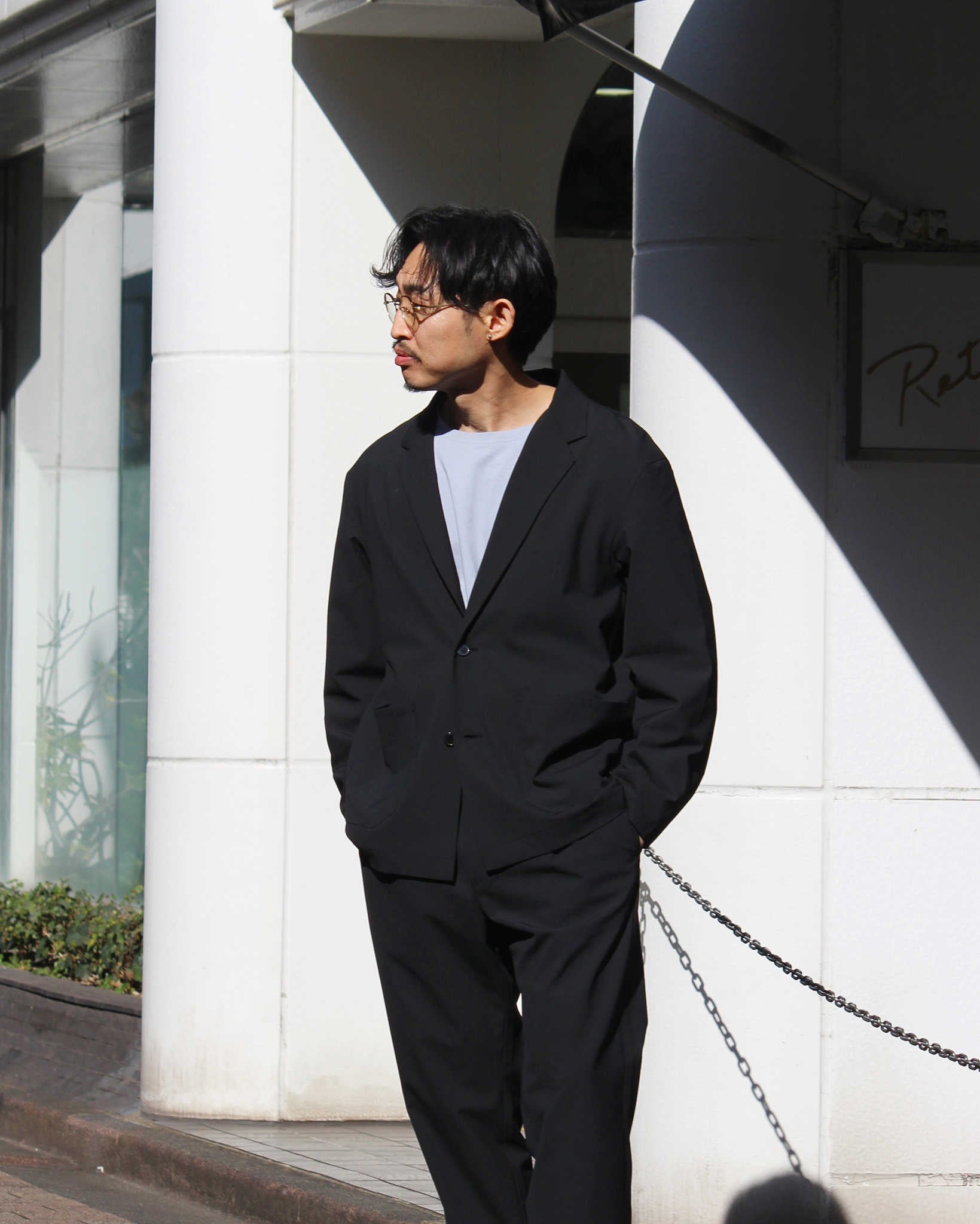 LAMOND ラモンド / TAILORED JACKET テーラードジャケット (BLACK ブラック)