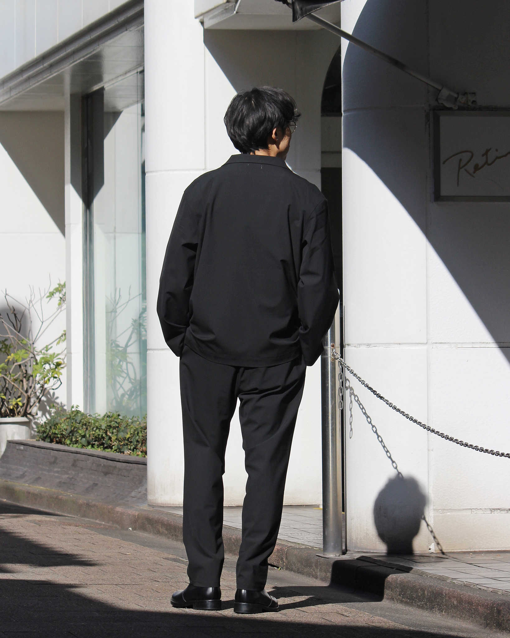 LAMOND ラモンド / TAILORED JACKET テーラードジャケット (BLACK ブラック)