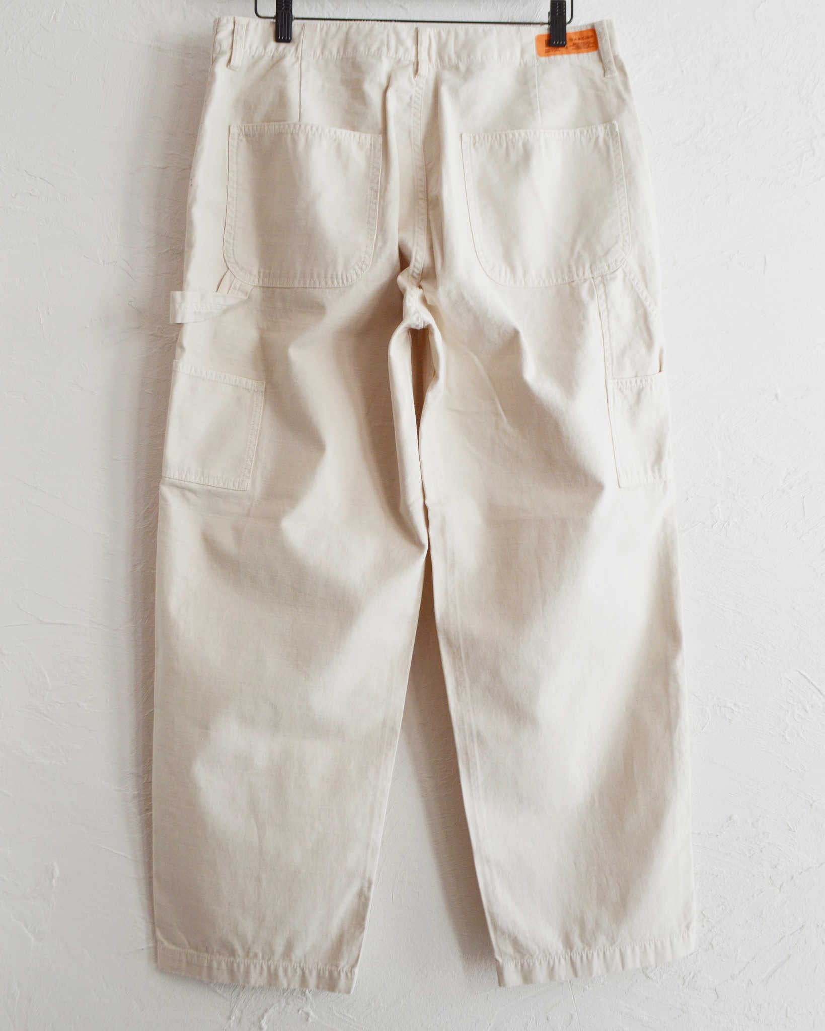 melple メイプル / Carpentar Pants Painted カーペンターパンツ (OFF WHITE オフホワイト)