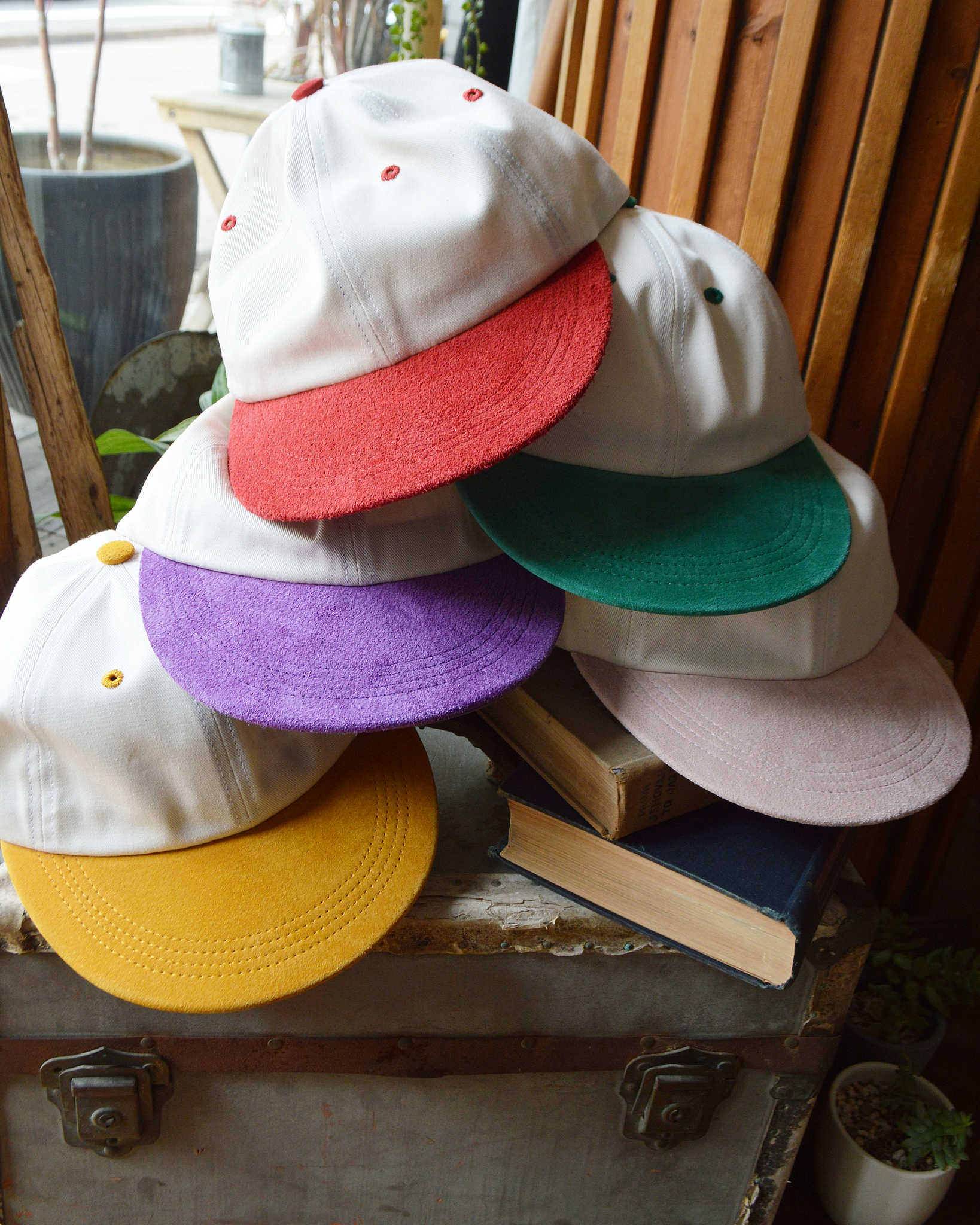 WINNER CAPS ウィナーキャップ / SUEDE&TWILL CAP スエードツイルキャップ