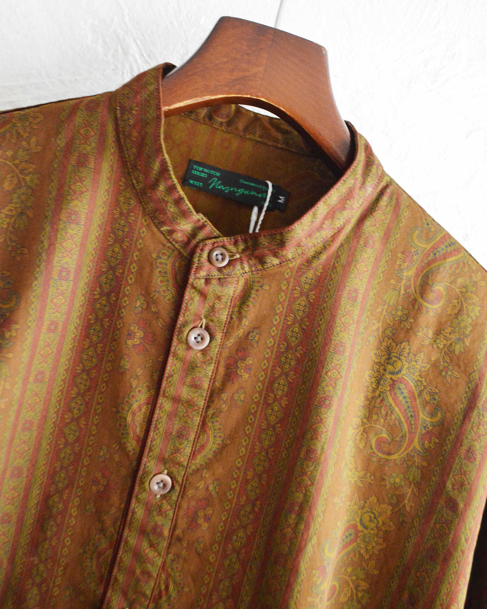 Nasngwam. ナスングワム / ARTISAN SHIRTS JACKET アルチザンシャツジャケット (BROWN ブラウン)