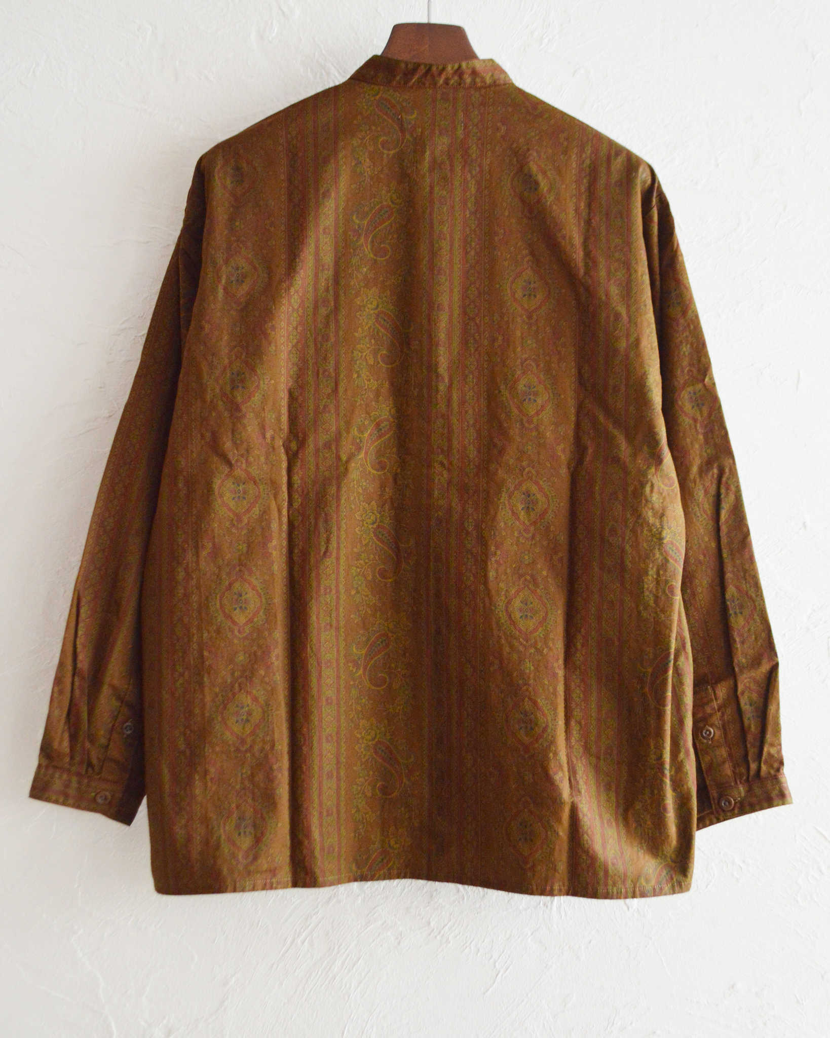 Nasngwam. ナスングワム / ARTISAN SHIRTS JACKET アルチザンシャツジャケット (BROWN ブラウン)